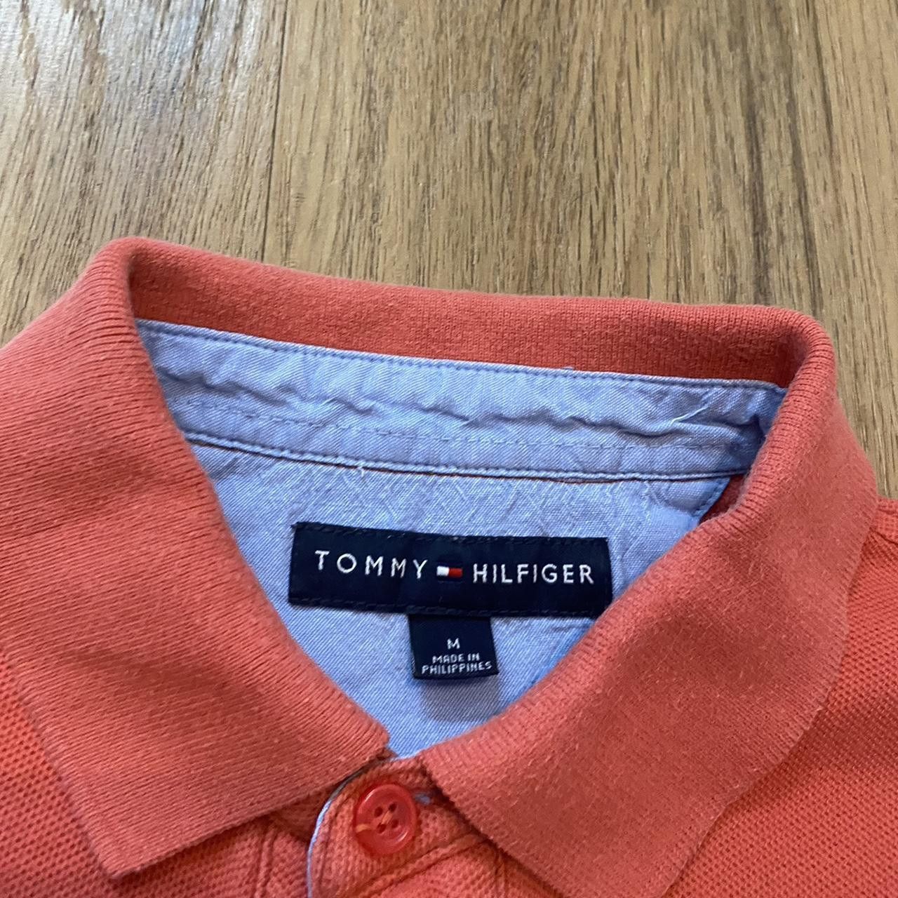 Tommy Hilfiger Tommy Hilfiger orange polo shirt Premium Gym Size US M / EU 48-50 / 2 - 4 Thumbnail