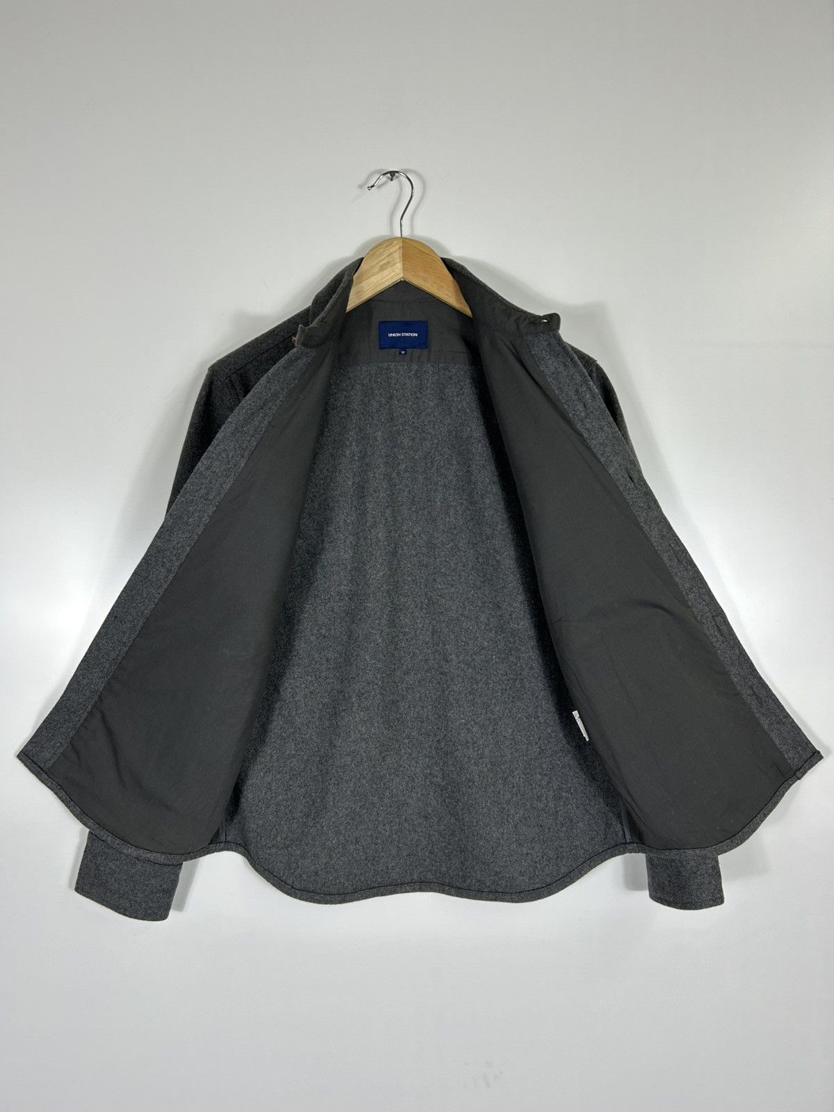 Japanese Brand 🔥Union Station Wool Button Chore Shirt Jacket Size US S / EU 44-46 / 1 - 9 Thumbnail