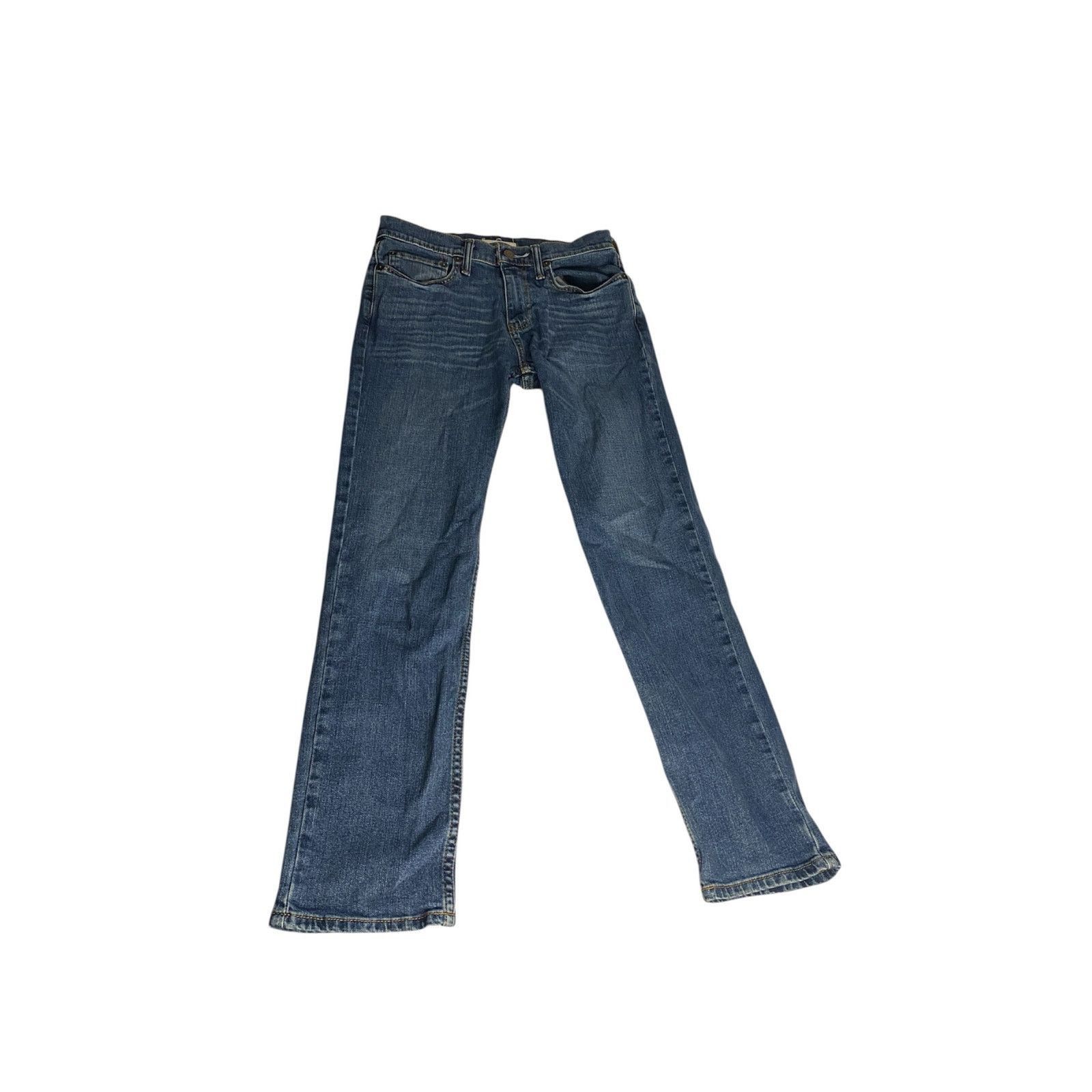 Abercrombie & Fitch Classic Slim Straight Denim Abercrombie & Fitch Jeans 28x30 Size US 28 / EU 44 - 2 Thumbnail