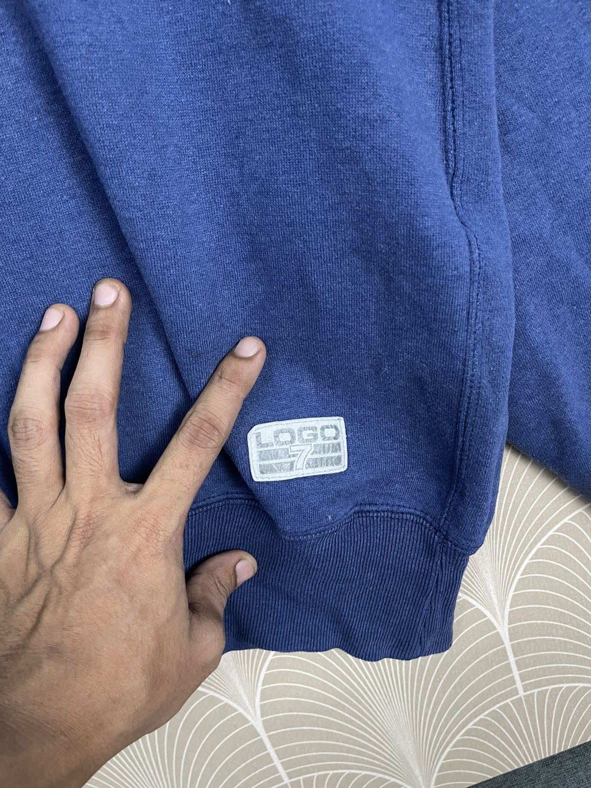 Logo 7 90s NFL DALLAS COWBOYS X LOGO 7 EMBROIDERED LOGO SWEATSHIRT Size US L / EU 52-54 / 3 - 9 Thumbnail