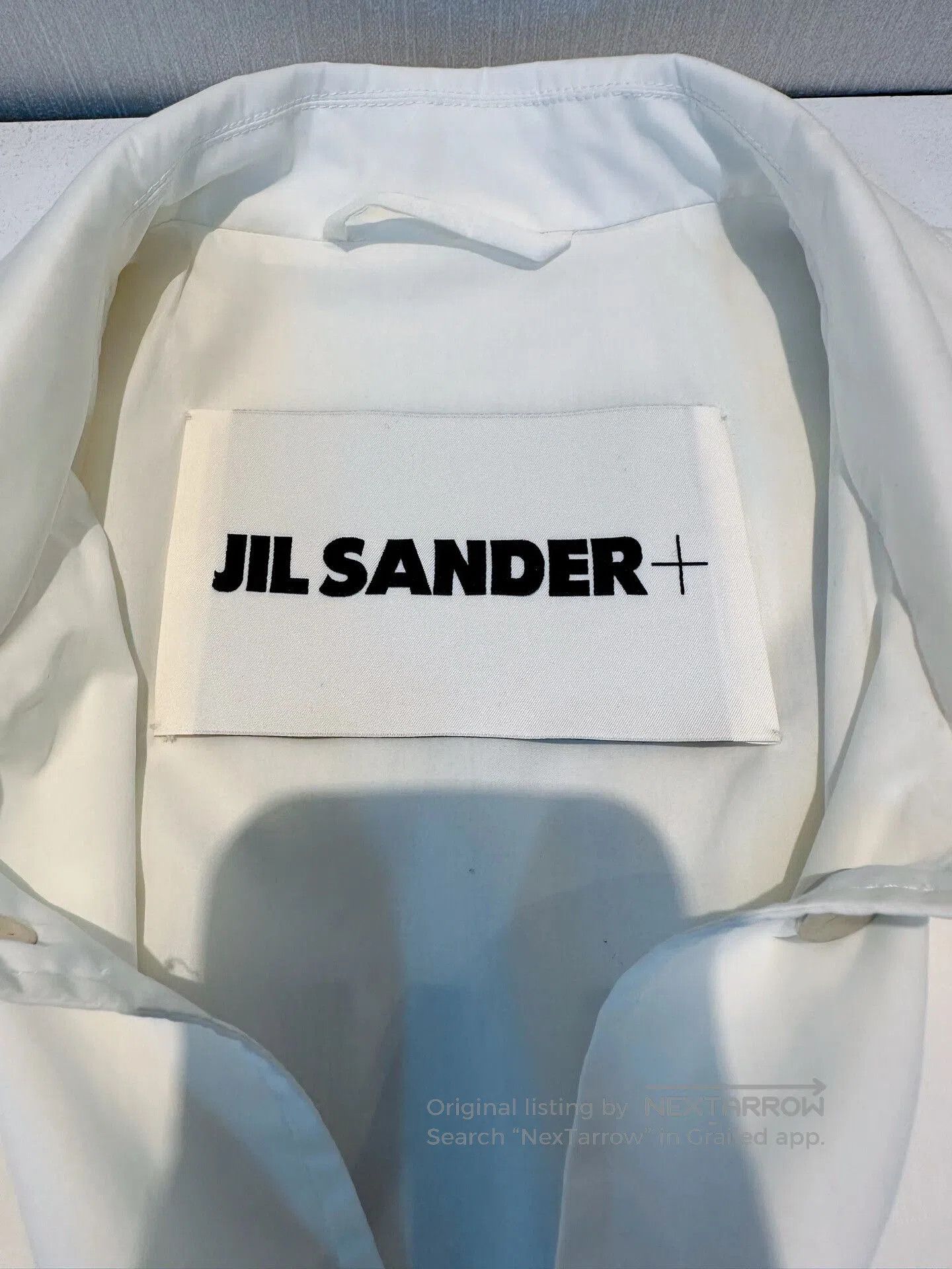 Jil Sander JIL SANDER White Casual Coat. Size US M / EU 48-50 / 2 - 6 Thumbnail
