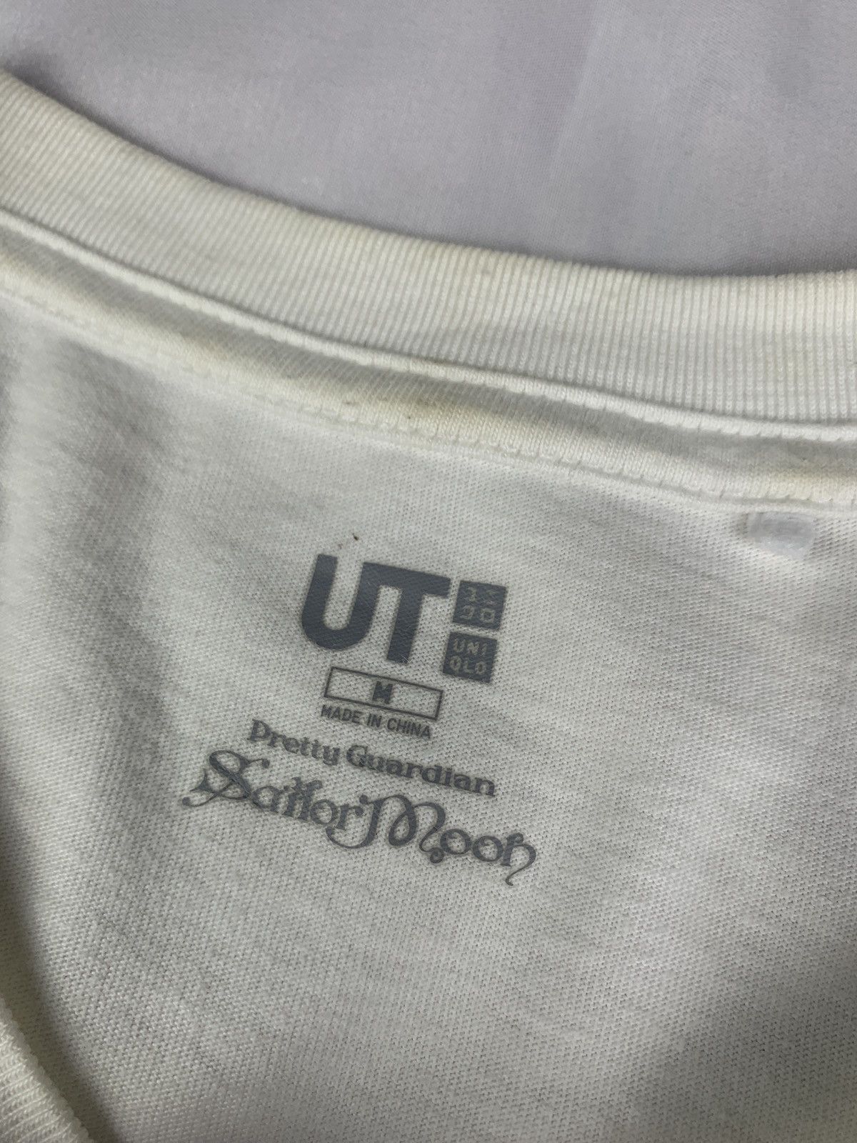 Anime Uniqlo x Sailor Moon Anime White Main Character Graphic Tee Size M / US 6-8 / IT 42-44 - 6 Thumbnail
