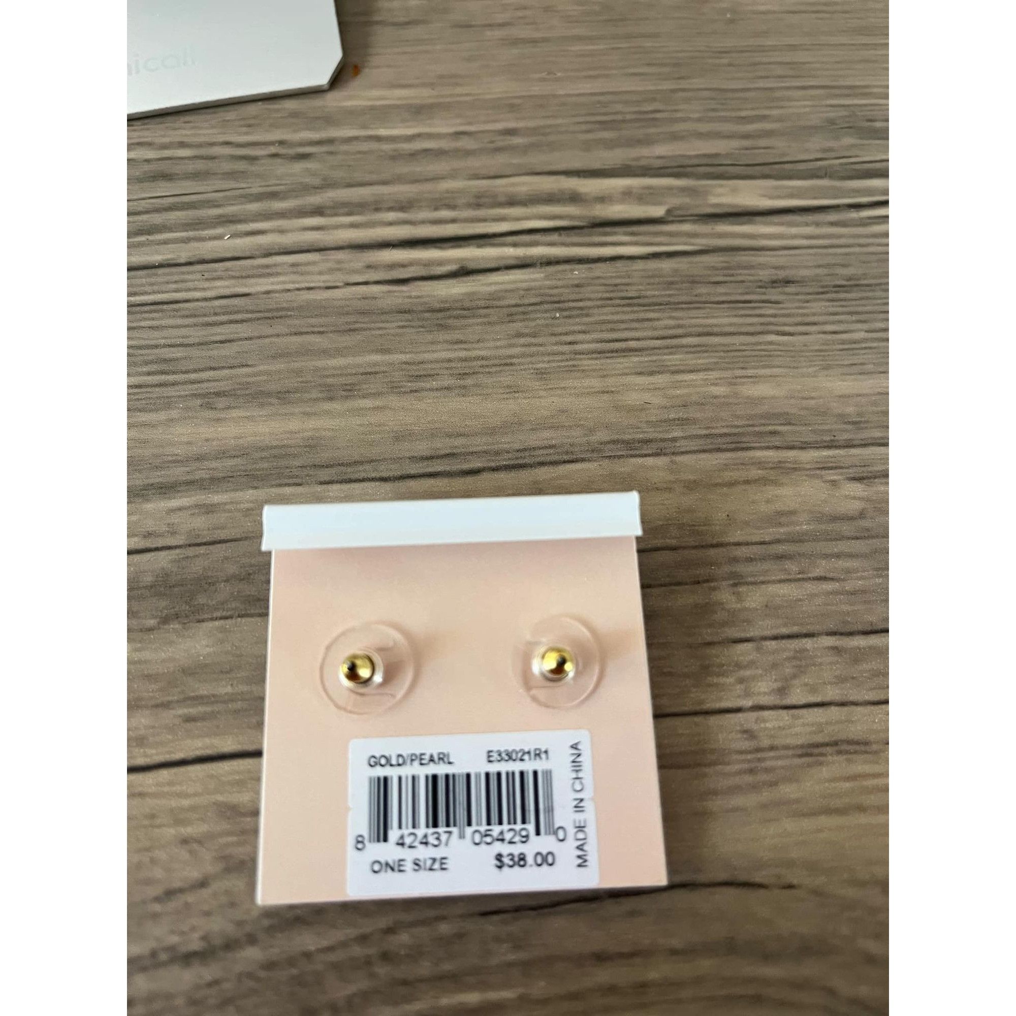 Rebecca Minkoff Rebecca Minkoff Rose Gold Imitation Drop Grey Pearl Door Kno Size ONE SIZE - 2 Thumbnail