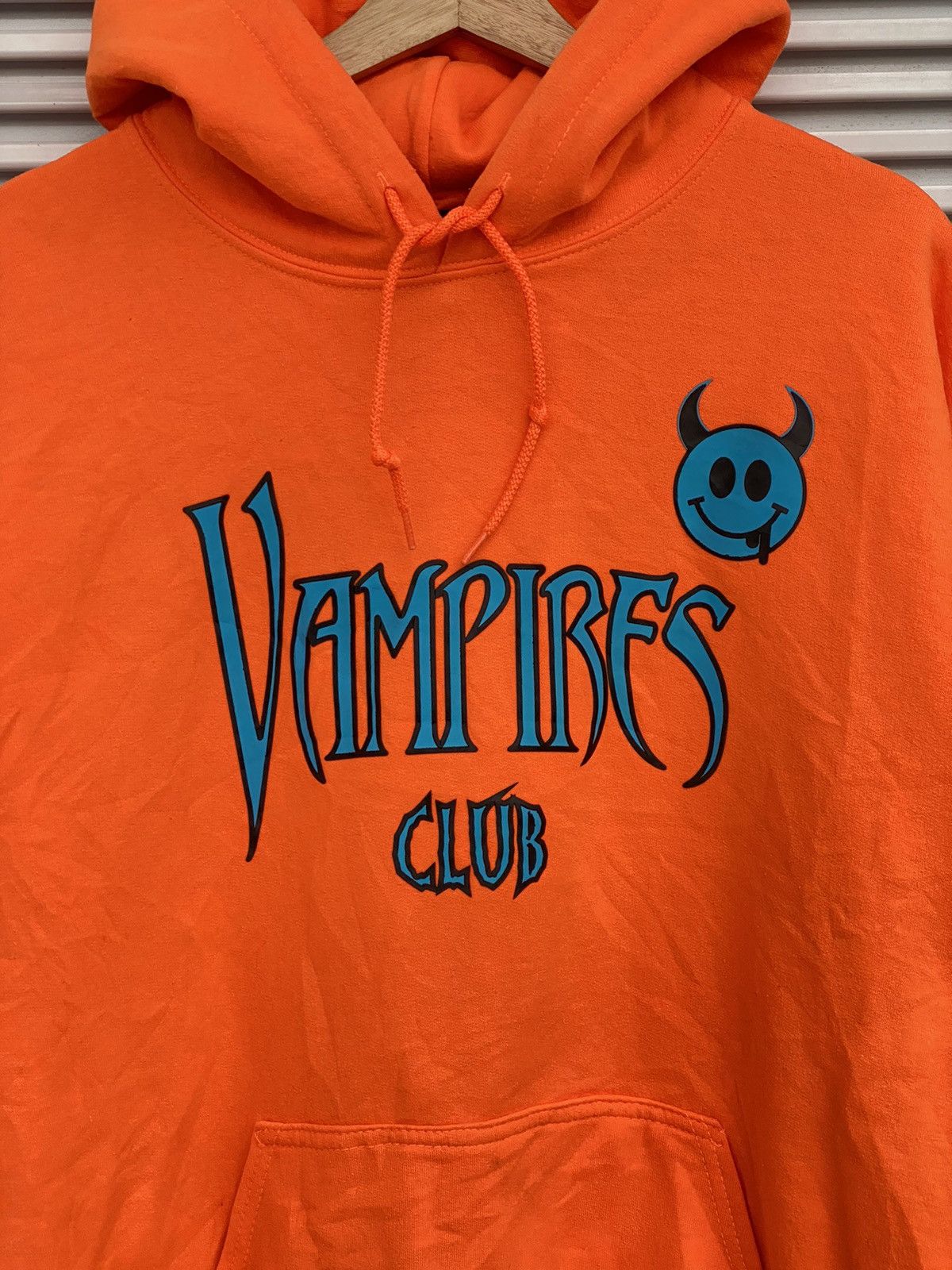 Japanese Brand Vintage Milkboy Vampires Club Hoodies Travis Flacko Scott Size US L / EU 52-54 / 3 - 3 Thumbnail