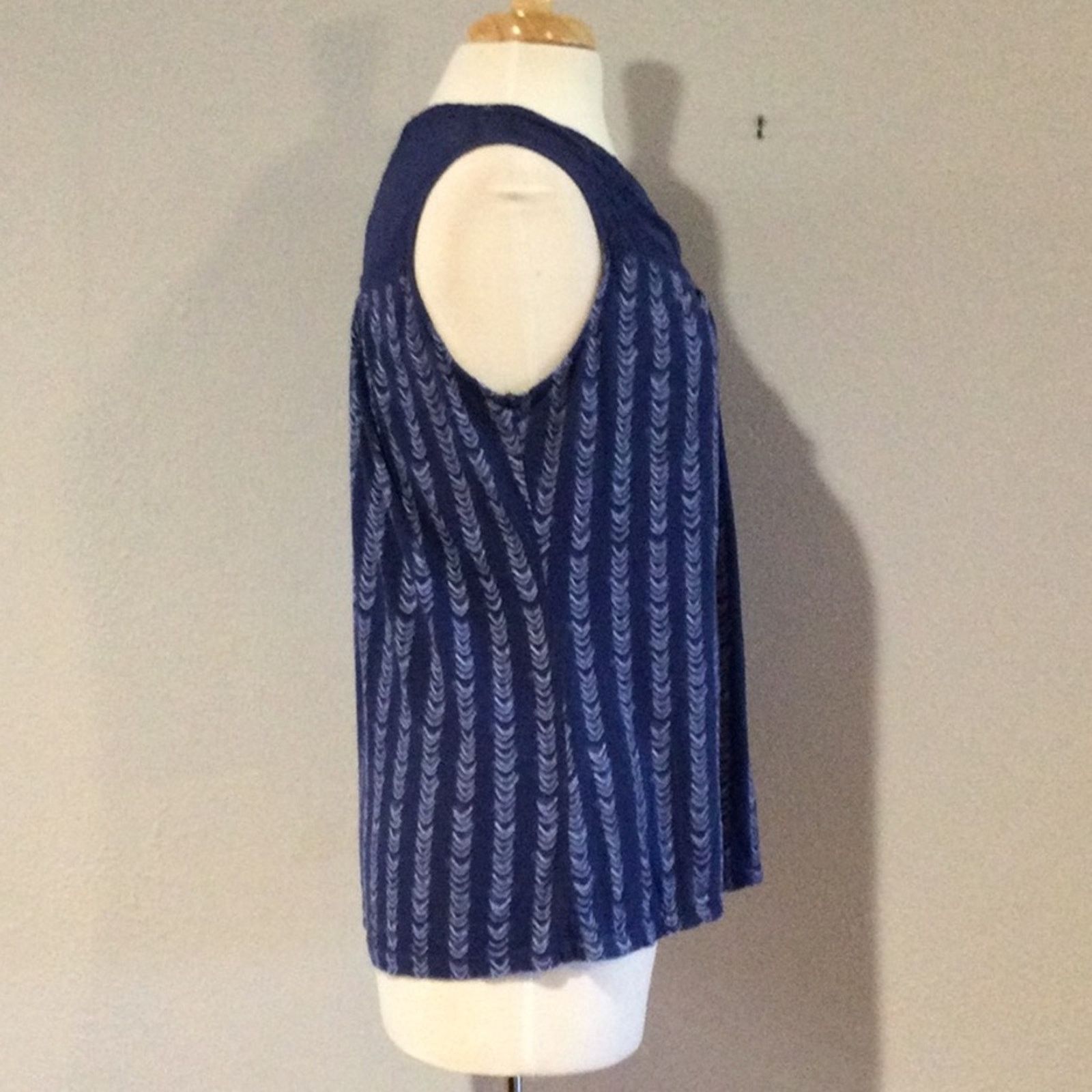 Other Bob Timberlake Blue & White Stripe Tank Size L Size L / US 10 / IT 46 - 5 Thumbnail