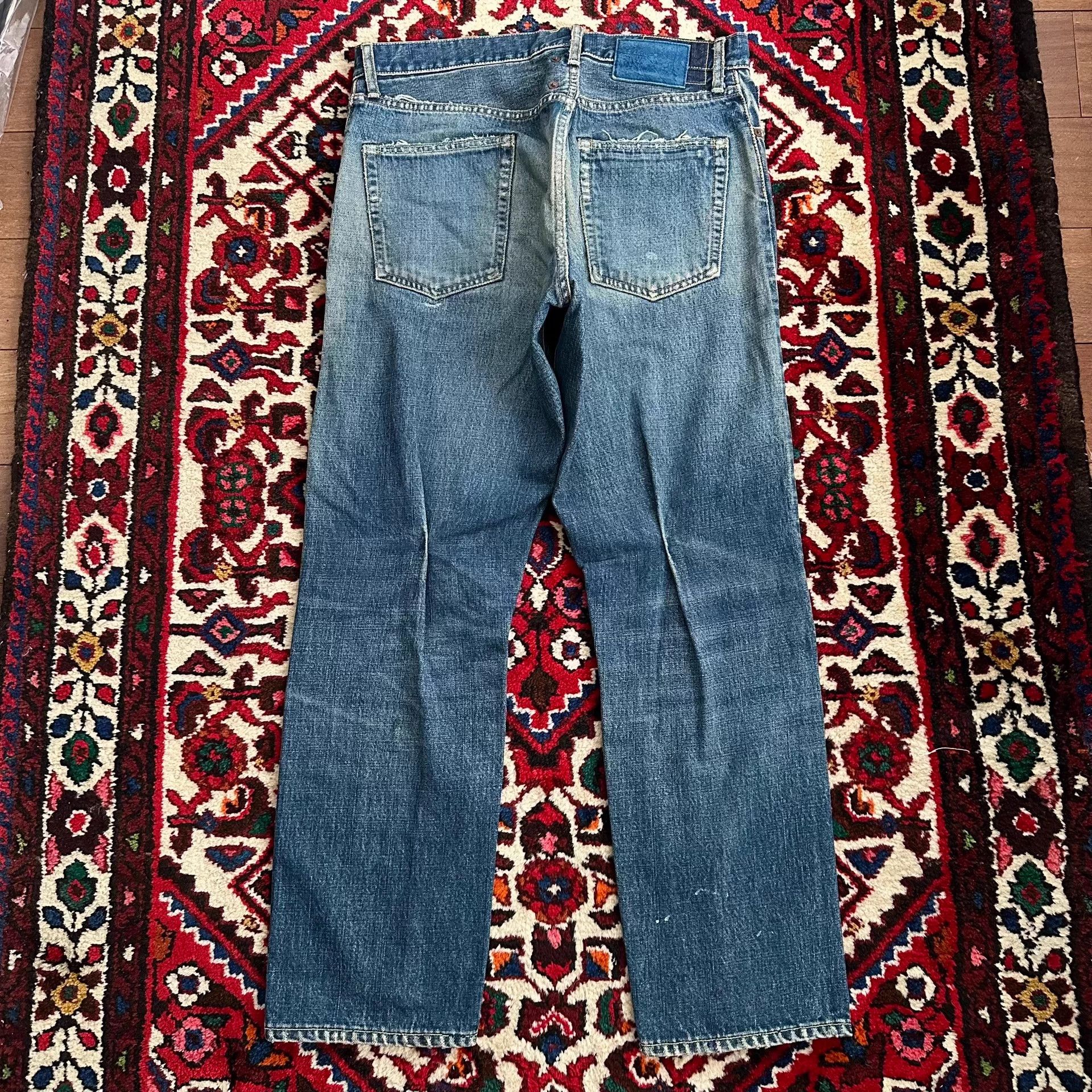 Visvim VISVIM 21ss JOURNEYMAN D27 Jeans 2 Washed Size US 32 / EU 48 - 2 Thumbnail