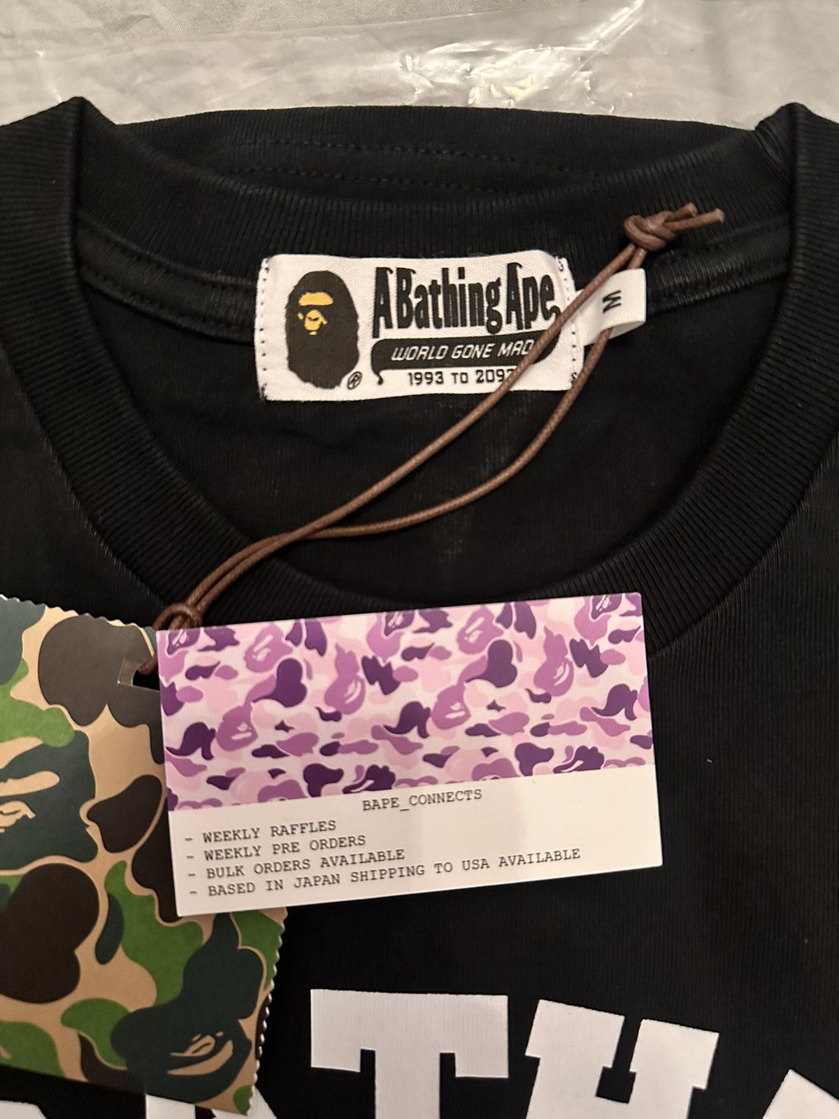 Bape Bape College Tee Size US M / EU 48-50 / 2 - 3 Thumbnail