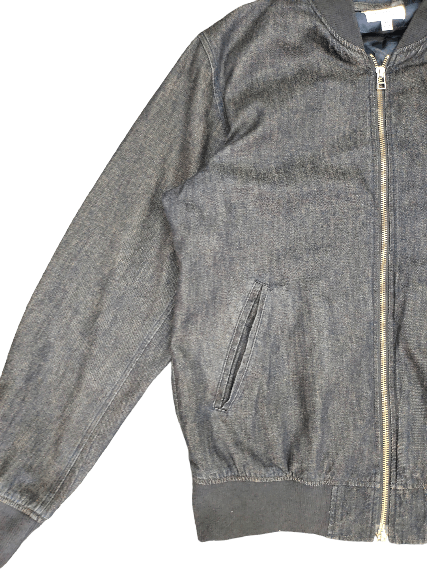 United Arrows Beauty & Youth United Arrows Denim Bomber Jacket Size US L / EU 52-54 / 3 - 4 Thumbnail