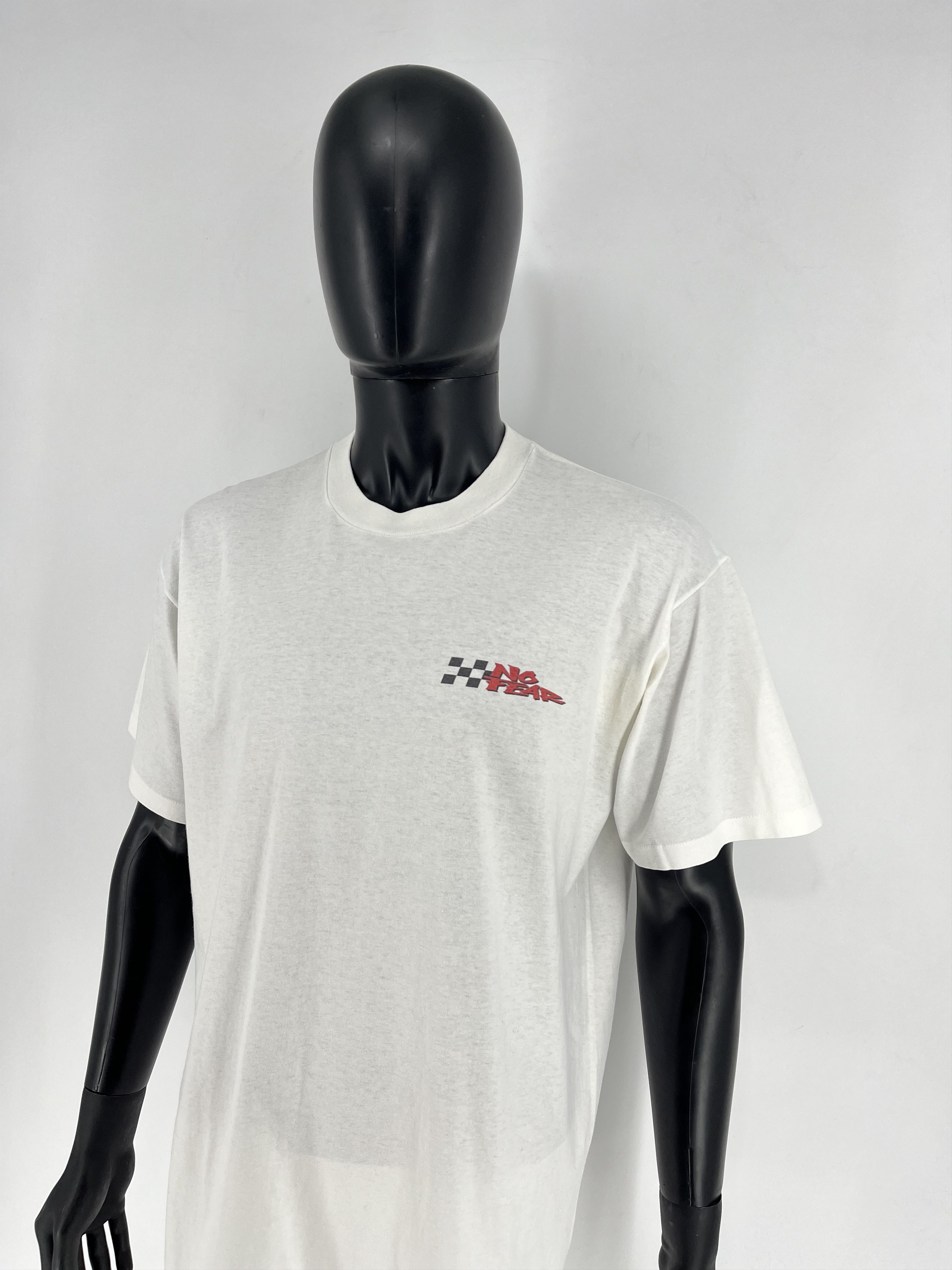No Fear Vintage 1996 No Fear Skate Tee Made In USA Size US XL / EU 56 / 4 - 5 Thumbnail