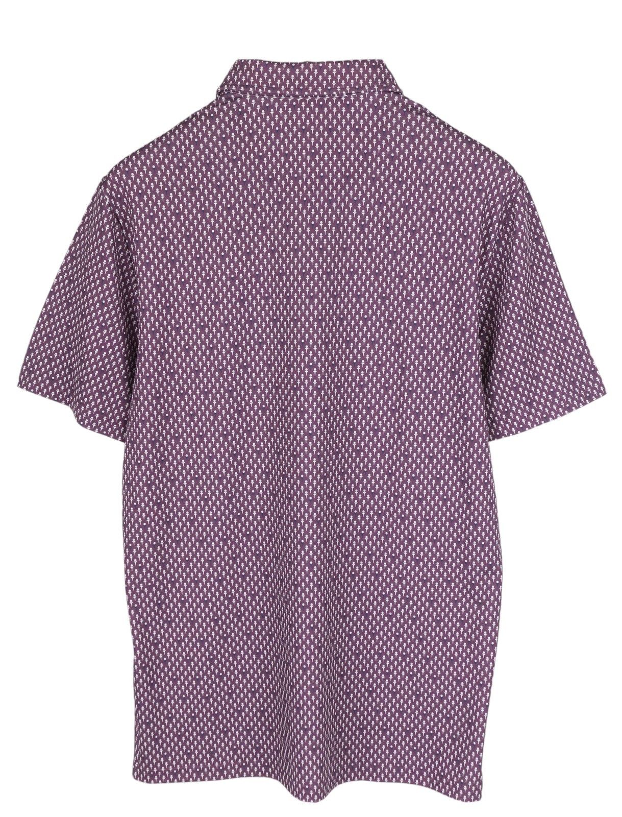 RLX Ralph Lauren GOLF S Purple Patterned Polo 84579 Size US S / EU 44-46 / 1 - 2 Thumbnail