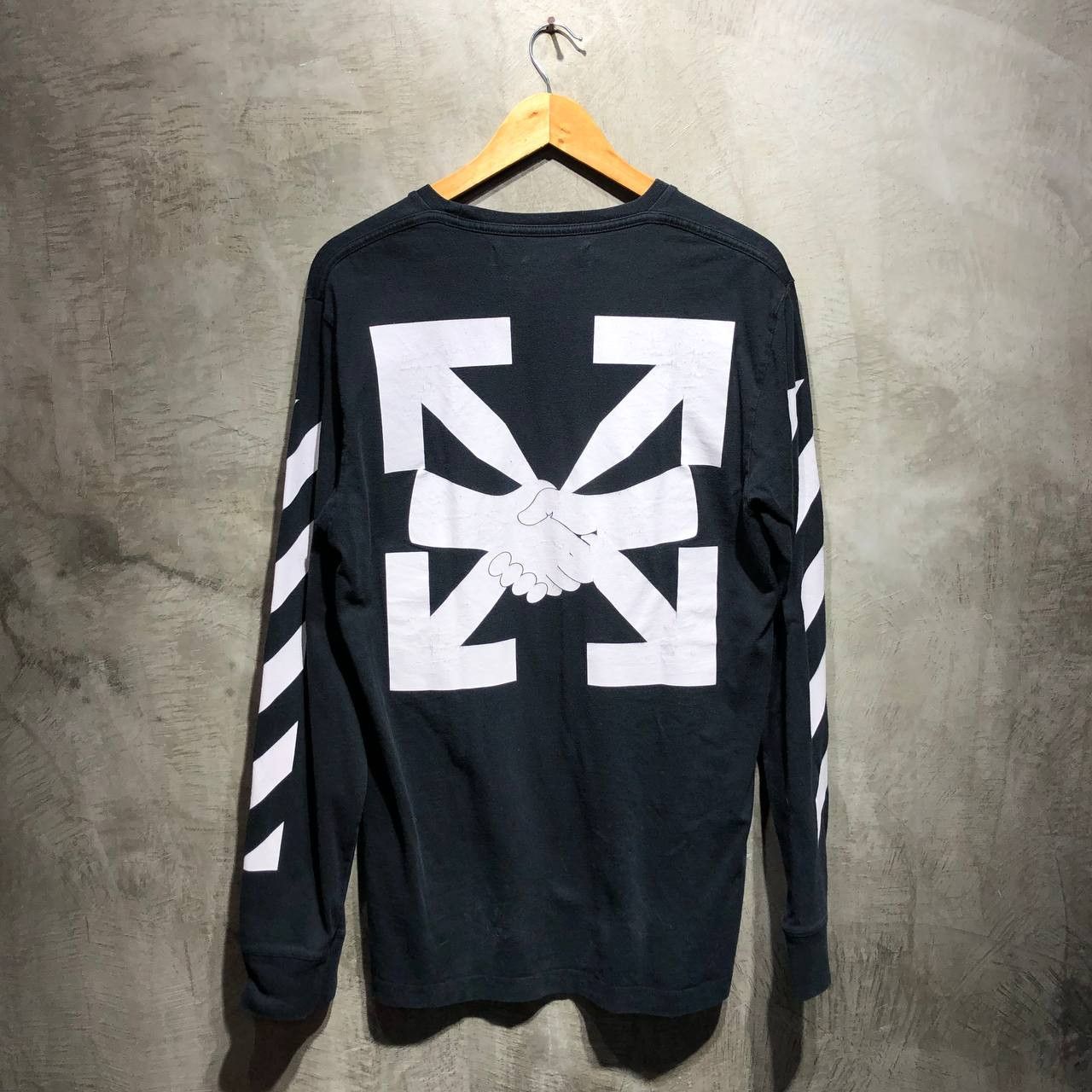 Off-White Off-White Agreement Arrows Long sleeves shirt Size US M / EU 48-50 / 2 - 1 Thumbnail