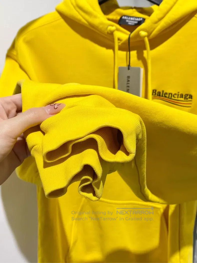 Balenciaga Balenciaga Hooded sweatshirt with Coke embroidery logo, ye Size US M / EU 48-50 / 2 - 5 Thumbnail