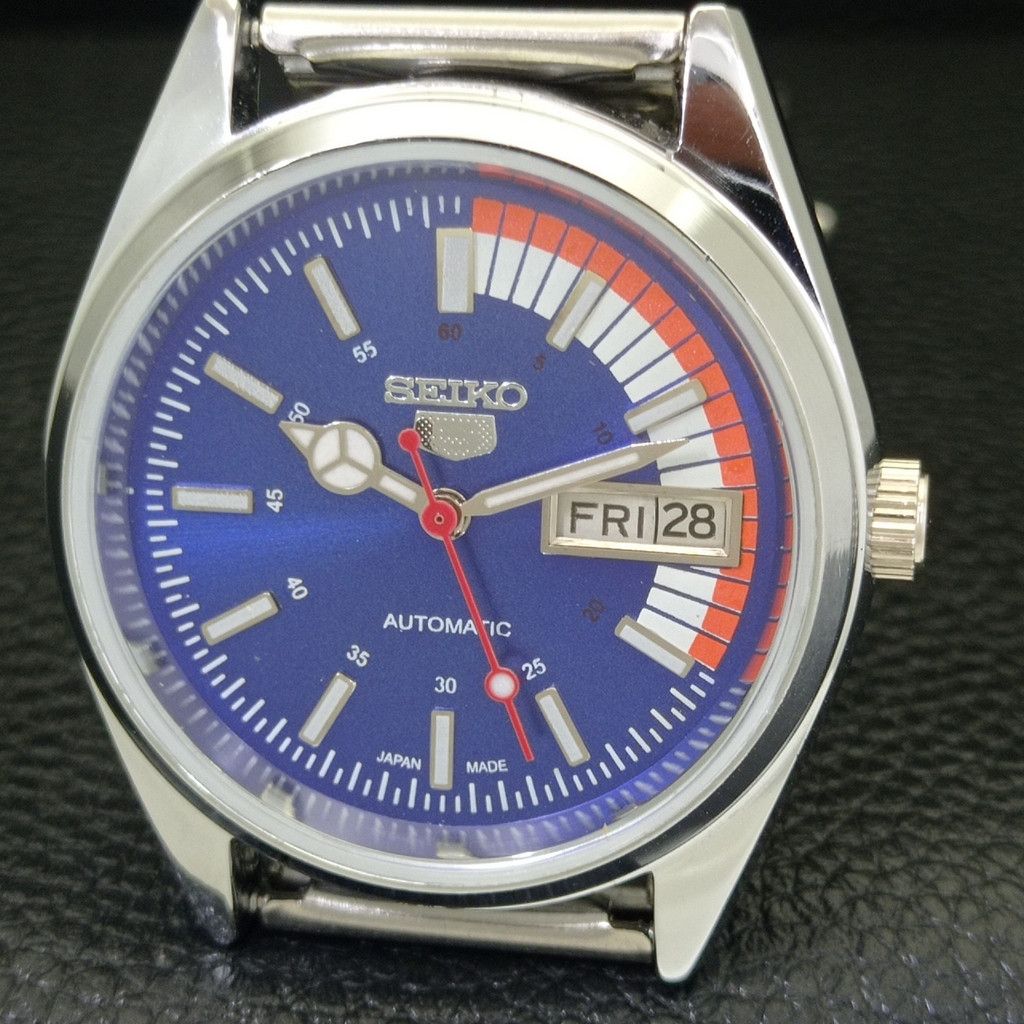 Seiko REFURBISHED VINTAGE SEIKO 5 AUTO JAPAN MENS WATCH a440724 Size 38 - 3 Thumbnail