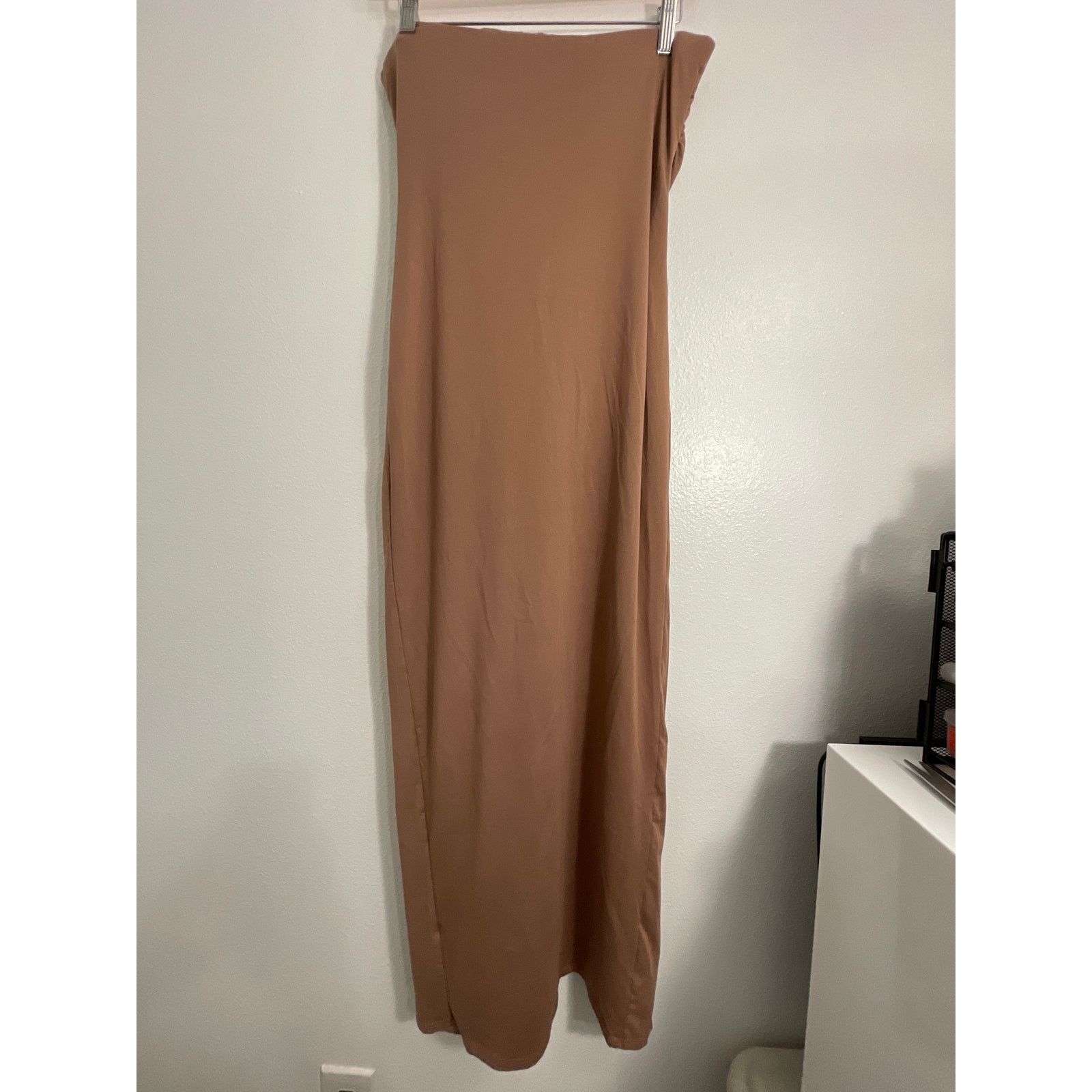 Other Heart & Hips Women's Strapless Bodycon Tube Maxi Dress Slit Size L / US 10 / IT 46 - 2 Thumbnail