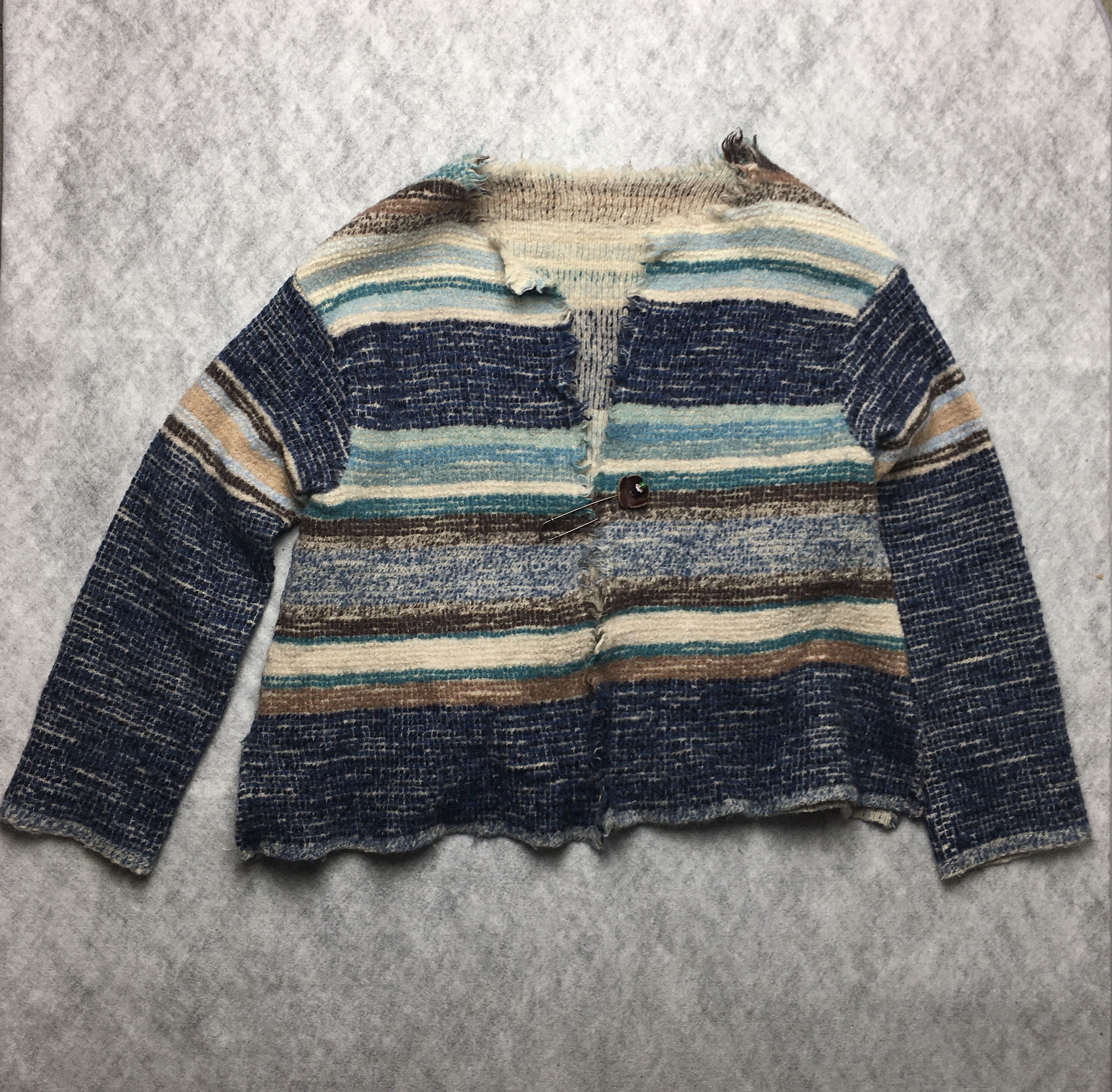 45rpm 45r 45rpm Japan Avant-garde Srtipe Cardigan Size 0 Size XS / US 0-2 / IT 36-38 - 8 Thumbnail