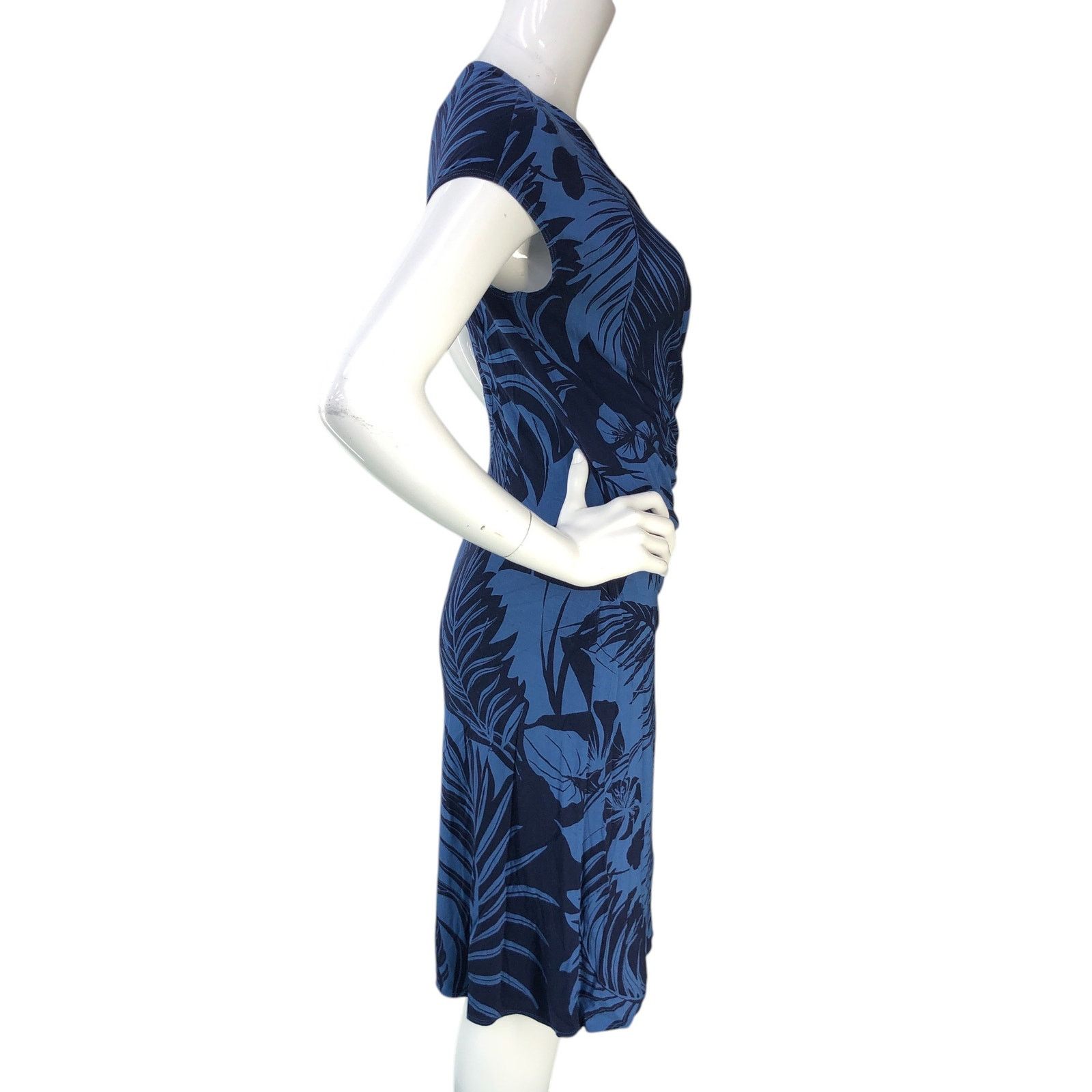 Tommy Bahama Tommy Bahama Size S Dress Faux Wrap Lets Be Fronds Tambour Size S / US 4 / IT 40 - 9 Thumbnail