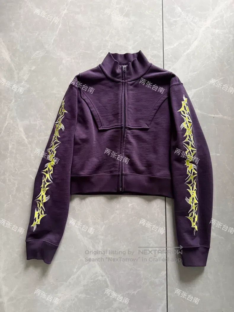 Vetements VETEMENTS Embroidered Purple Sanskrit Jacket Size US M / EU 48-50 / 2 - 1 Thumbnail