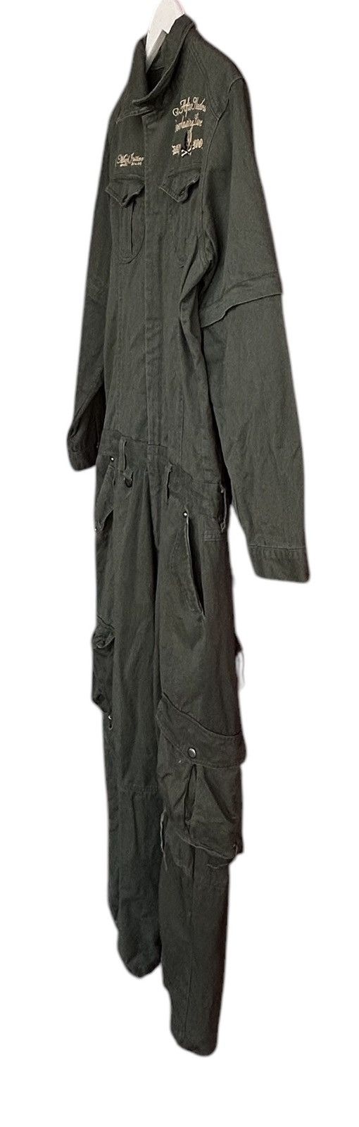 Other 🔥 Vintage Skull DAY AND MOON Overall Streetwear Fashion Size US 35 - 4 Thumbnail