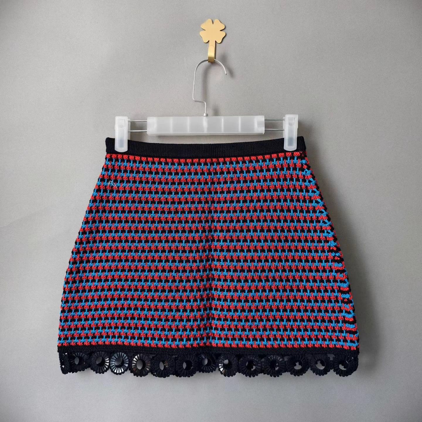 Miu Miu MIU MIU Purple Woven Skirt Size 26" / US 2 / IT 38 - 2 Thumbnail