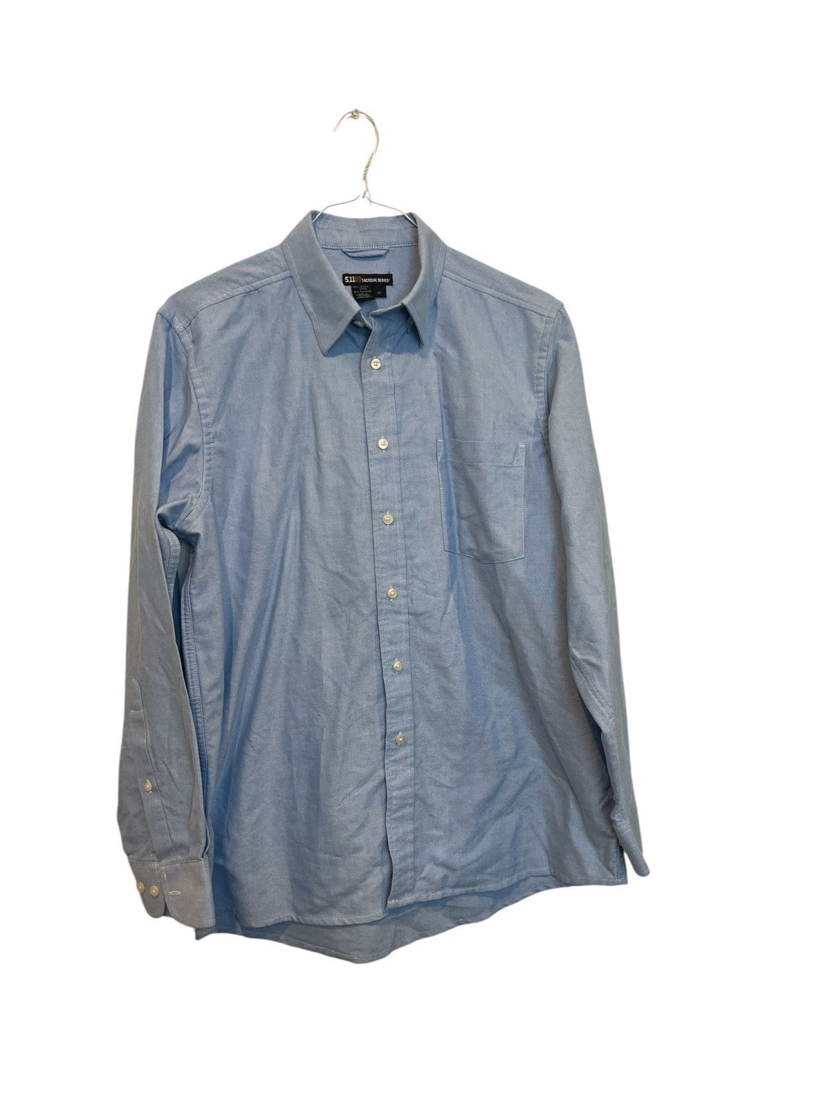 5.11 5.11 Tactical Series Long Sleeve Blue Button Down Shir Size US M / EU 48-50 / 2 - 1 Thumbnail