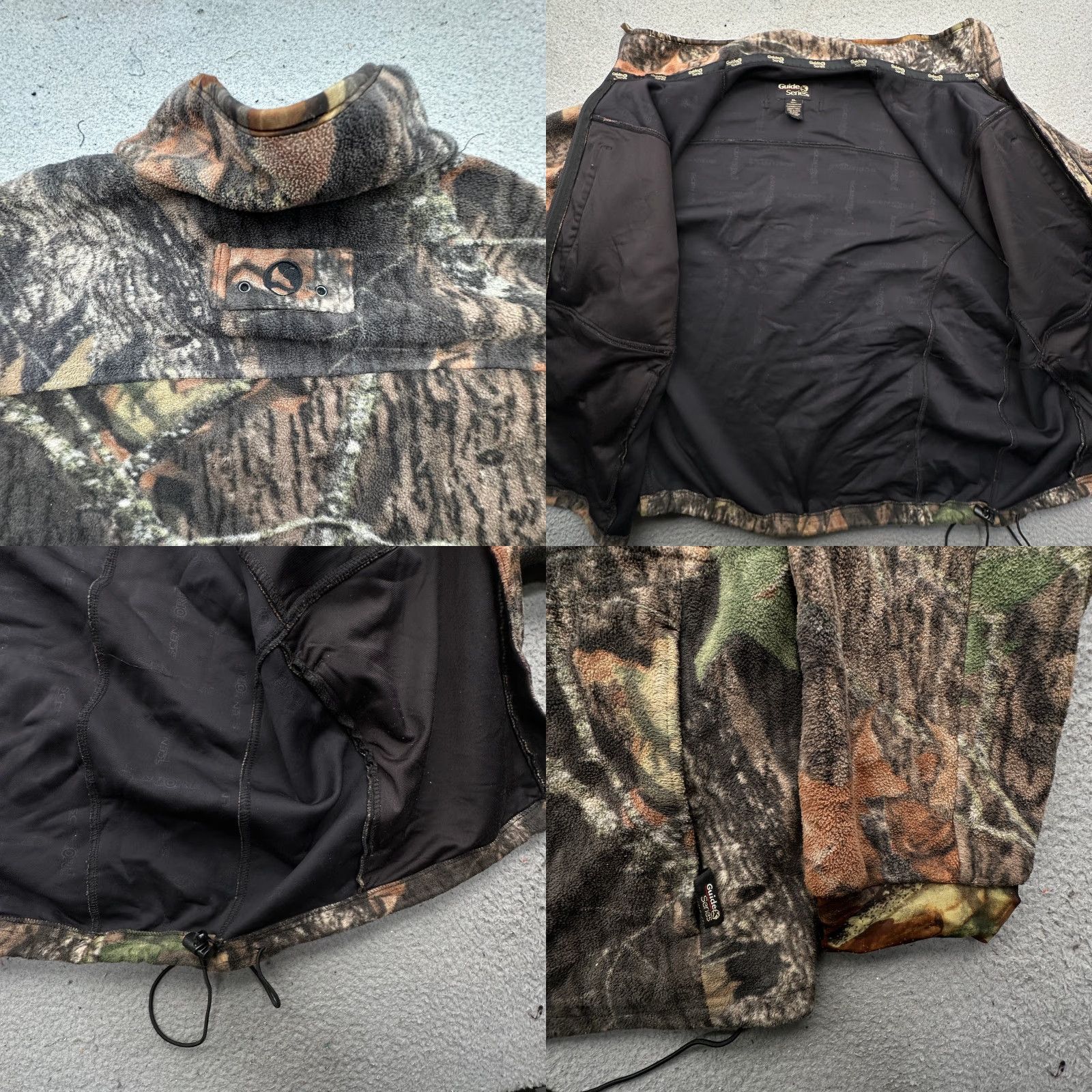 Vintage VINTAGE Guided Series Scent Core Camouflage Hunting Fleece Jacket Mens XL Size US XL / EU 56 / 4 - 8 Thumbnail