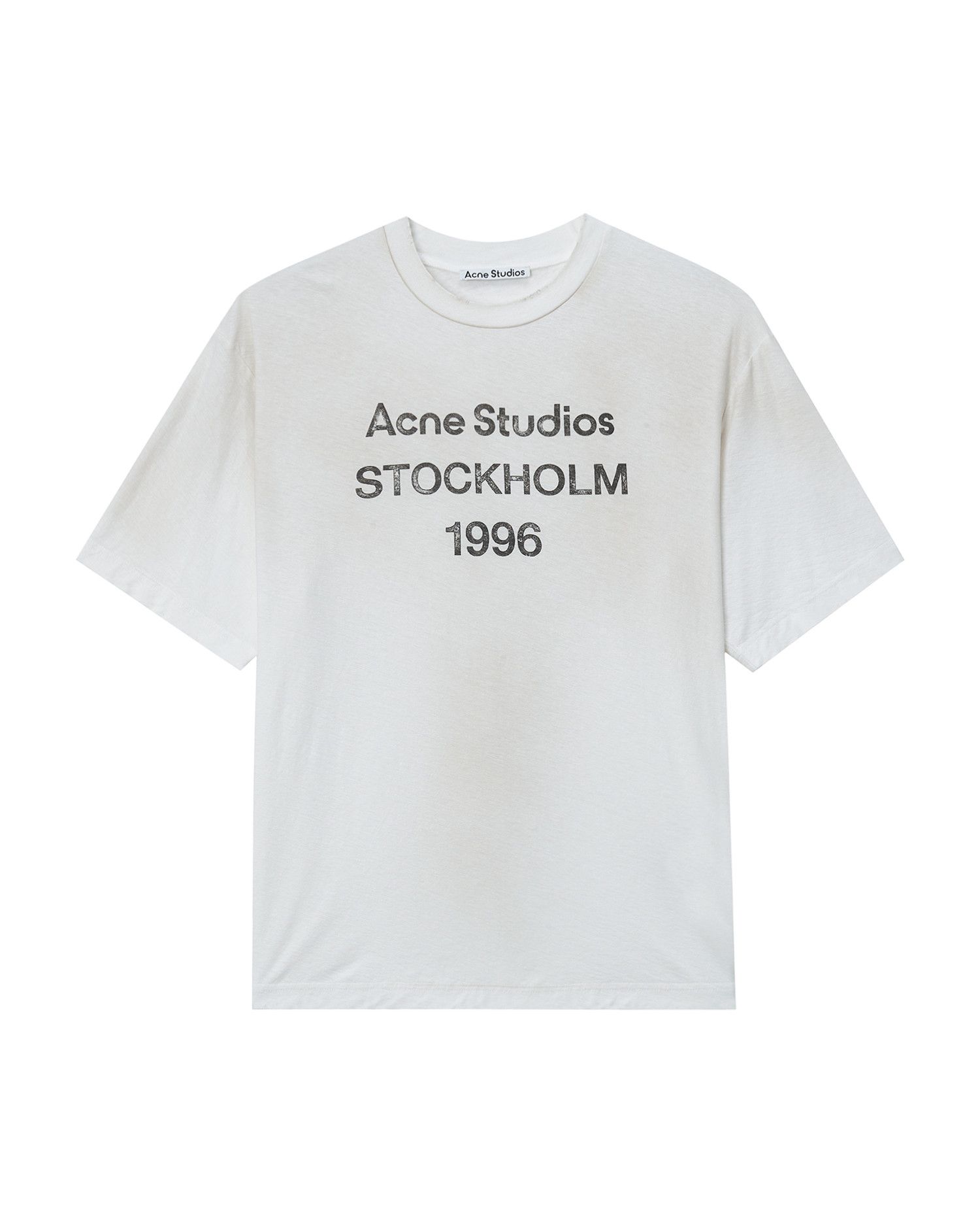 Acne Studios Acne Studios Letter Printed T-Shirt Size US XXL / EU 58 / 5 - 1 Thumbnail