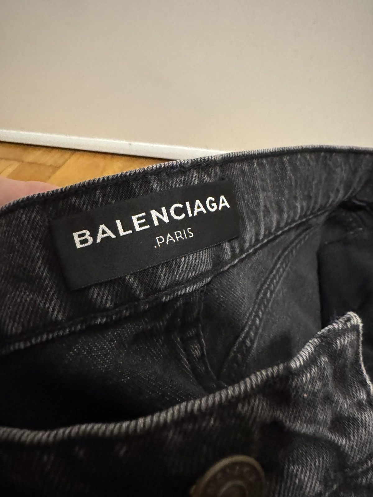Balenciaga Red Stripe Denim SS17 Size US 30 / EU 46 - 4 Thumbnail