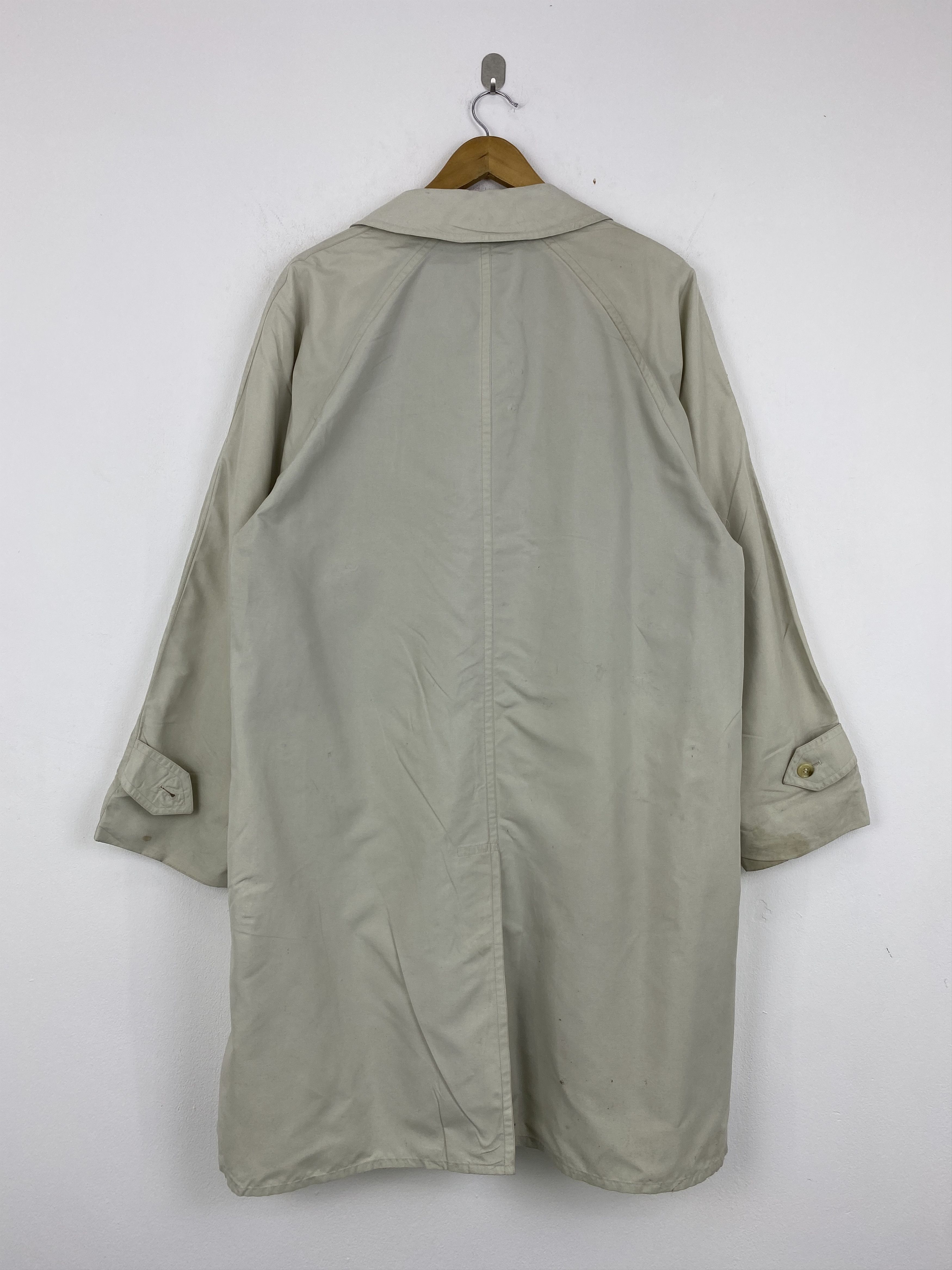 Burberry Vintage Burberrys London Trench Coat J1949 Size US XL / EU 56 / 4 - 3 Thumbnail