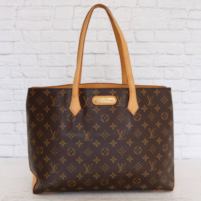 Louis Vuitton Louis Vuitton Wilshire MM Monogram Tote Shoulder Bag ...