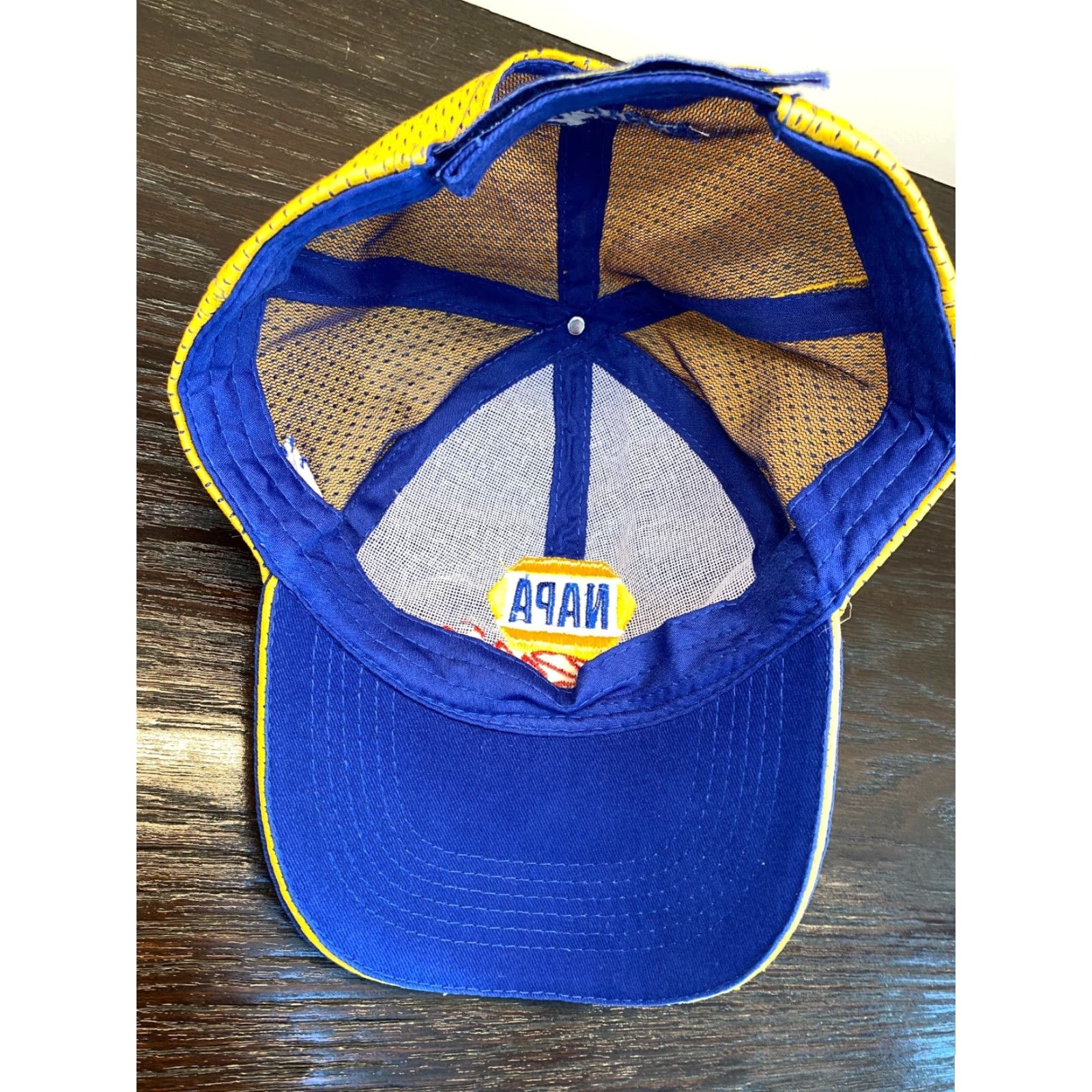 Vintage NAPA Racing Hat Mens One Size blue Indy Car Strapback Chase Elliott Adjustable Size ONE SIZE - 6 Thumbnail