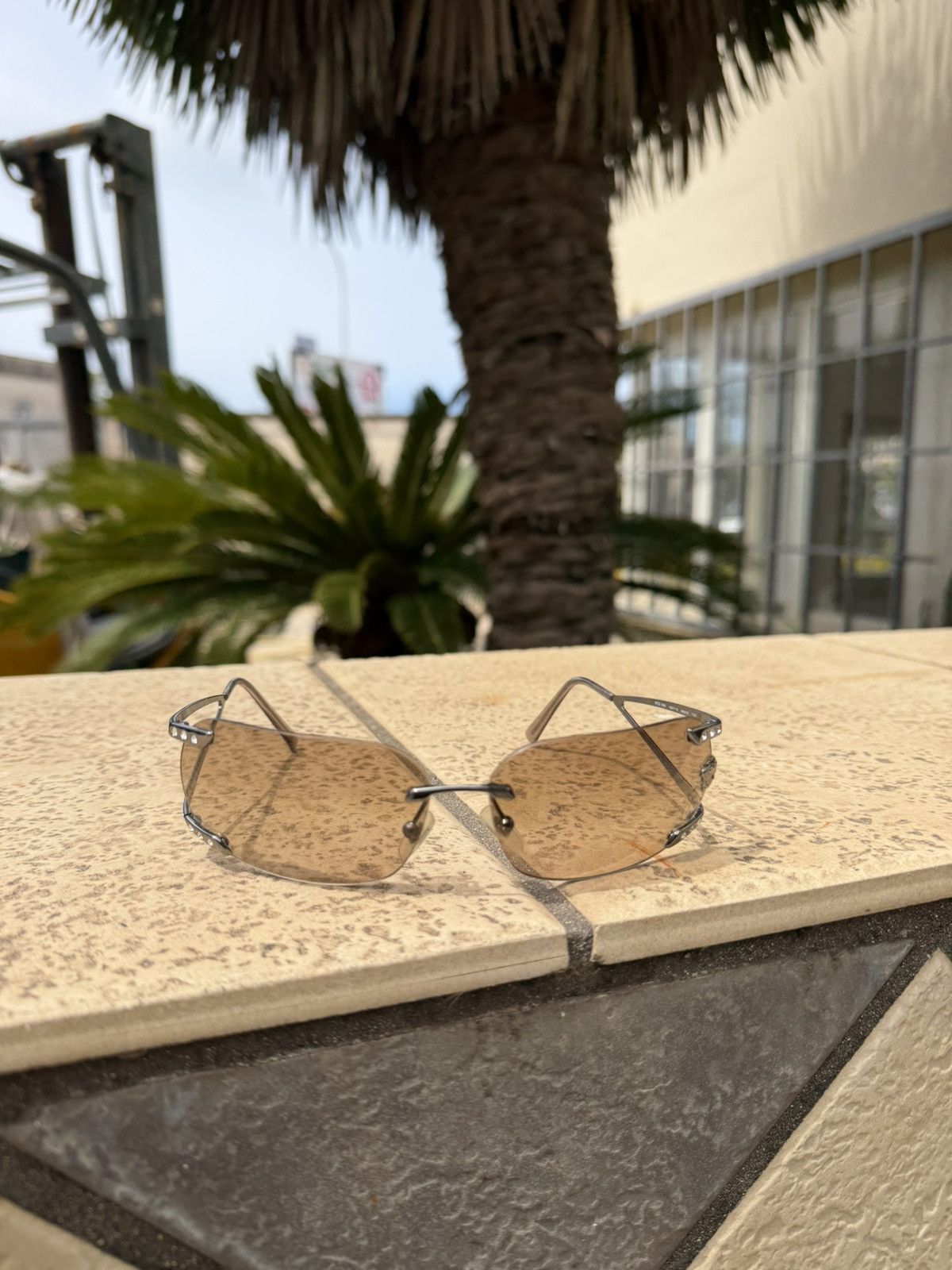 Versace Versace Sunglasses Silver mod.86 Size ONE SIZE - 2 Thumbnail