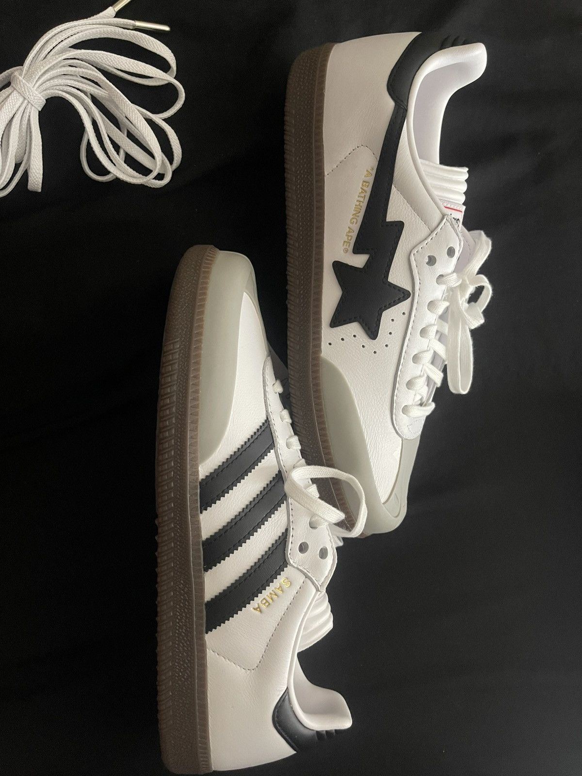 Adidas Bape x Adidas Sambas Size US 8 / EU 41 - 9 Thumbnail