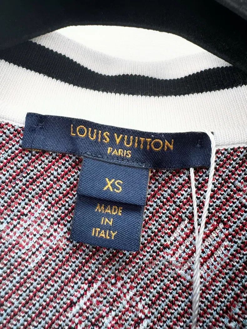 Louis Vuitton Louis Vuitton Playing card colored knitted short sleeve Size XS / US 0-2 / IT 36-38 - 2 Thumbnail