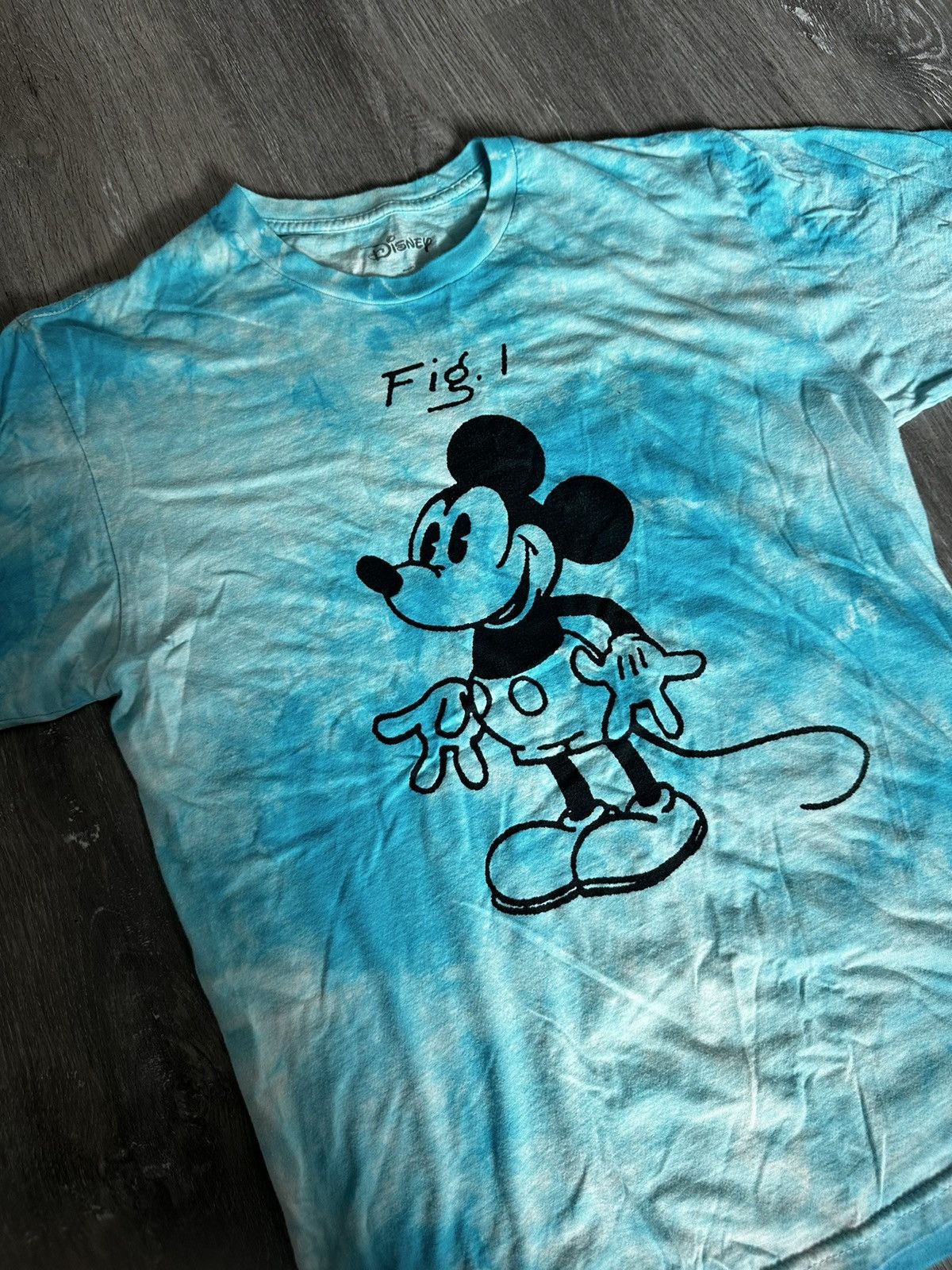Disney Vintage Disney Tie Dye Mickey Mouse T-Shirt Size US M / EU 48-50 / 2 - 2 Thumbnail