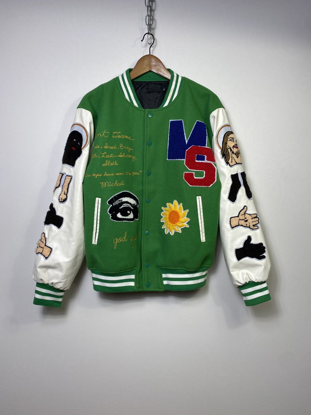 Hypebeast 🔥LeBron James Style Choose Your Savoir Varsity Jacket Size US M / EU 48-50 / 2 - 2 Thumbnail