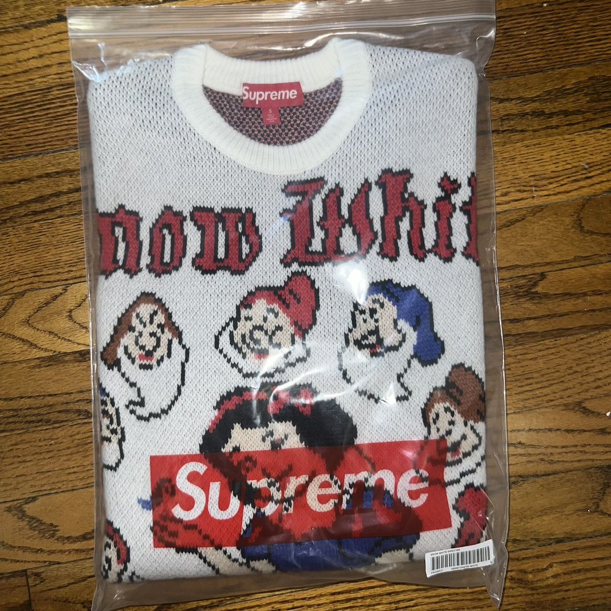 Supreme Supreme Snow White Sweater White Size: Small Size US S / EU 44-46 / 1 - 3 Thumbnail