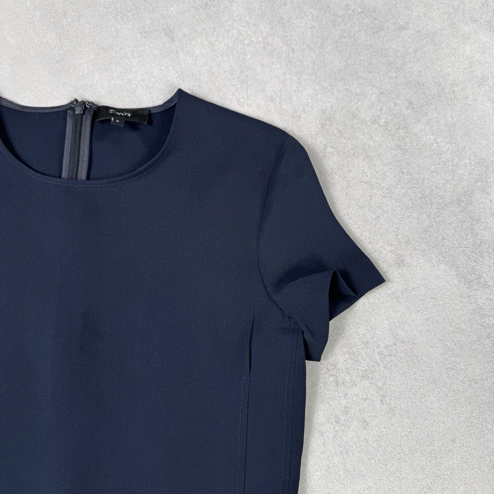 Theory Theory Women Mini Dress Blue Short Size 0 Size XS / US 0-2 / IT 36-38 - 2 Thumbnail