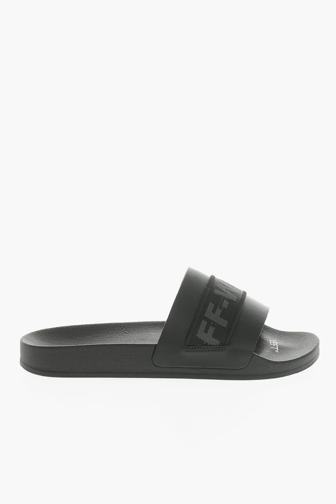 Off-White og1mm0426 Solid-Color Slides in Black Size US 7 / EU 40 - 1 Thumbnail