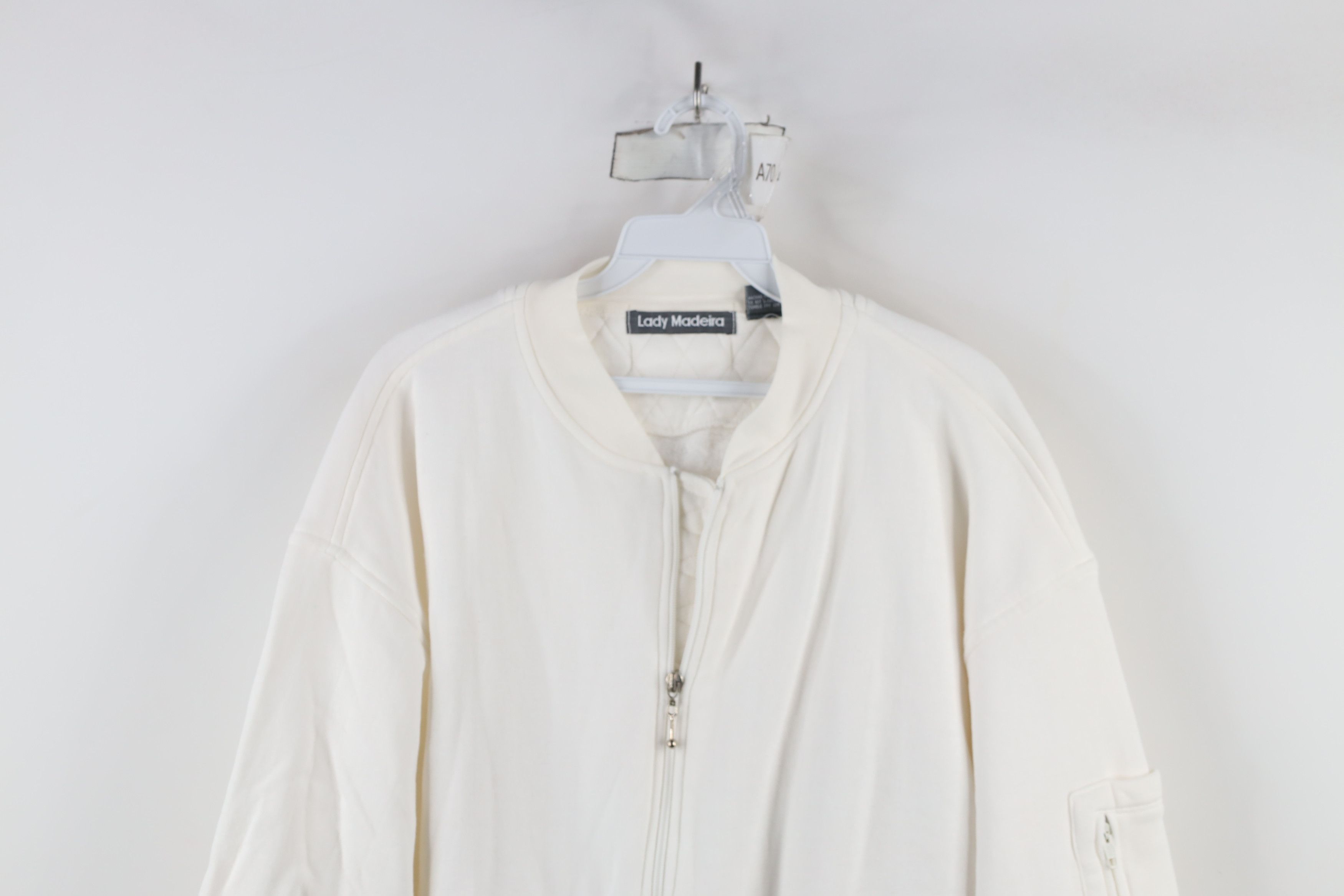 Vintage Vintage 90s Streetwear Full Zip Sweatshirt Bomber Jacket Size L / US 10 / IT 46 - 2 Thumbnail