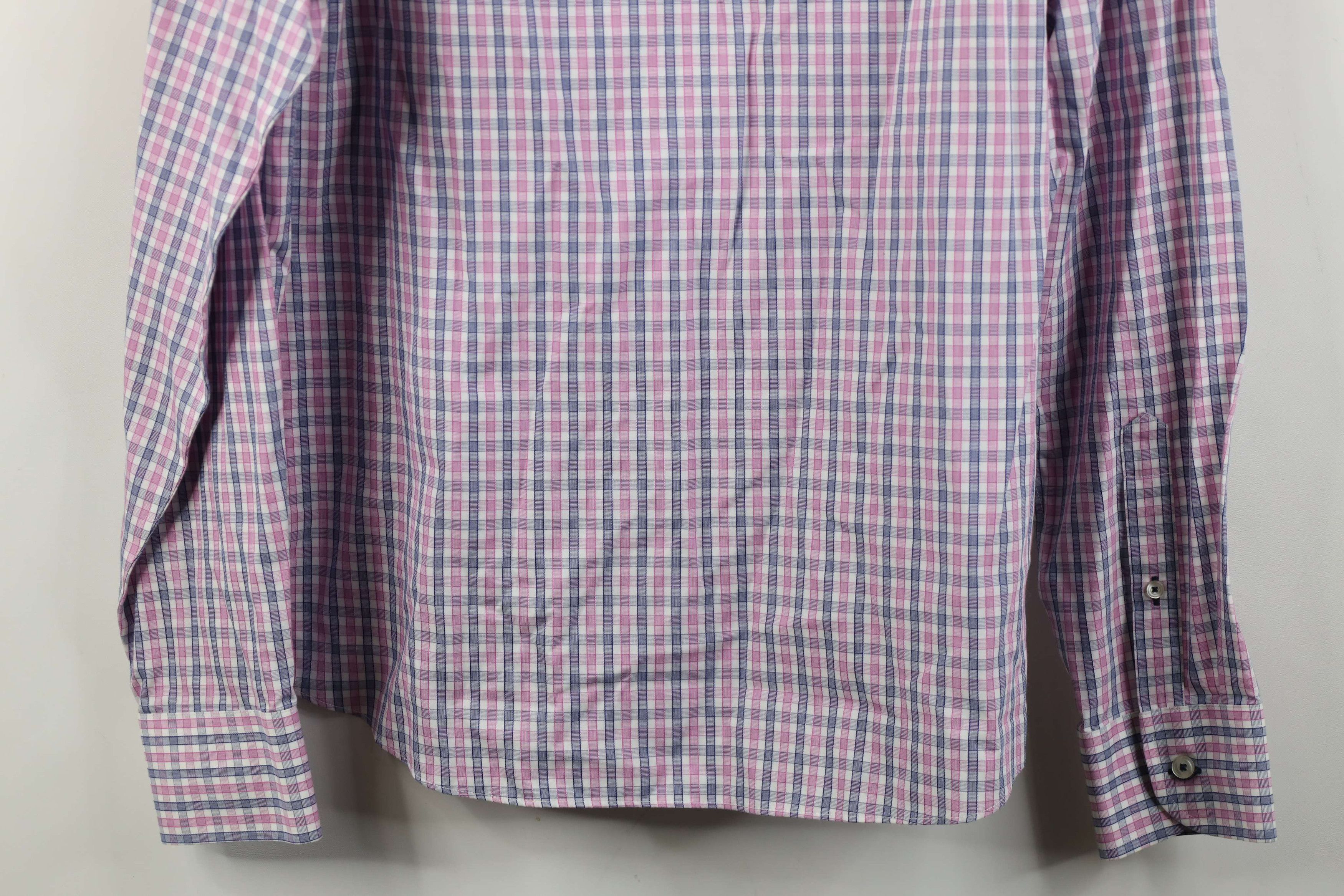 UNTUCKit Untuckit Wrinkle Free Cotton Collared Button Shirt Size US L / EU 52-54 / 3 - 11 Thumbnail