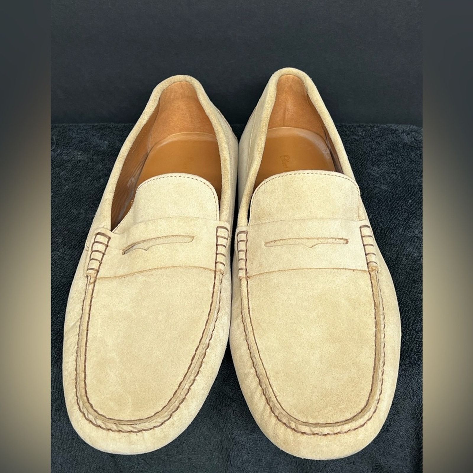 Oliver Cabell Oliver Cabell Sand Suede Driving Loafers Buttery Leather Size US 13 / EU 46 - 6 Thumbnail