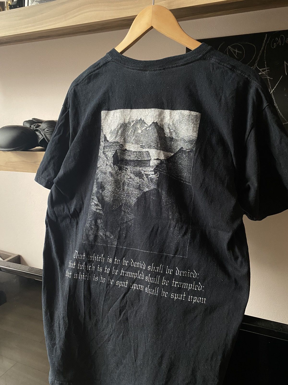Gildan Vintage Burzum Hvis Lyset Tar Oss Tee Early 2000s Gildan Size US L / EU 52-54 / 3 - 2 Thumbnail