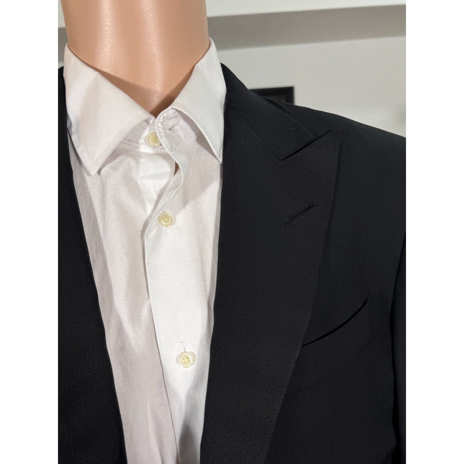Tom Ford Tom Ford Grossgrain Peak Lapel Dinner Jacket (50R EU) 40R Size 40R - 2 Thumbnail