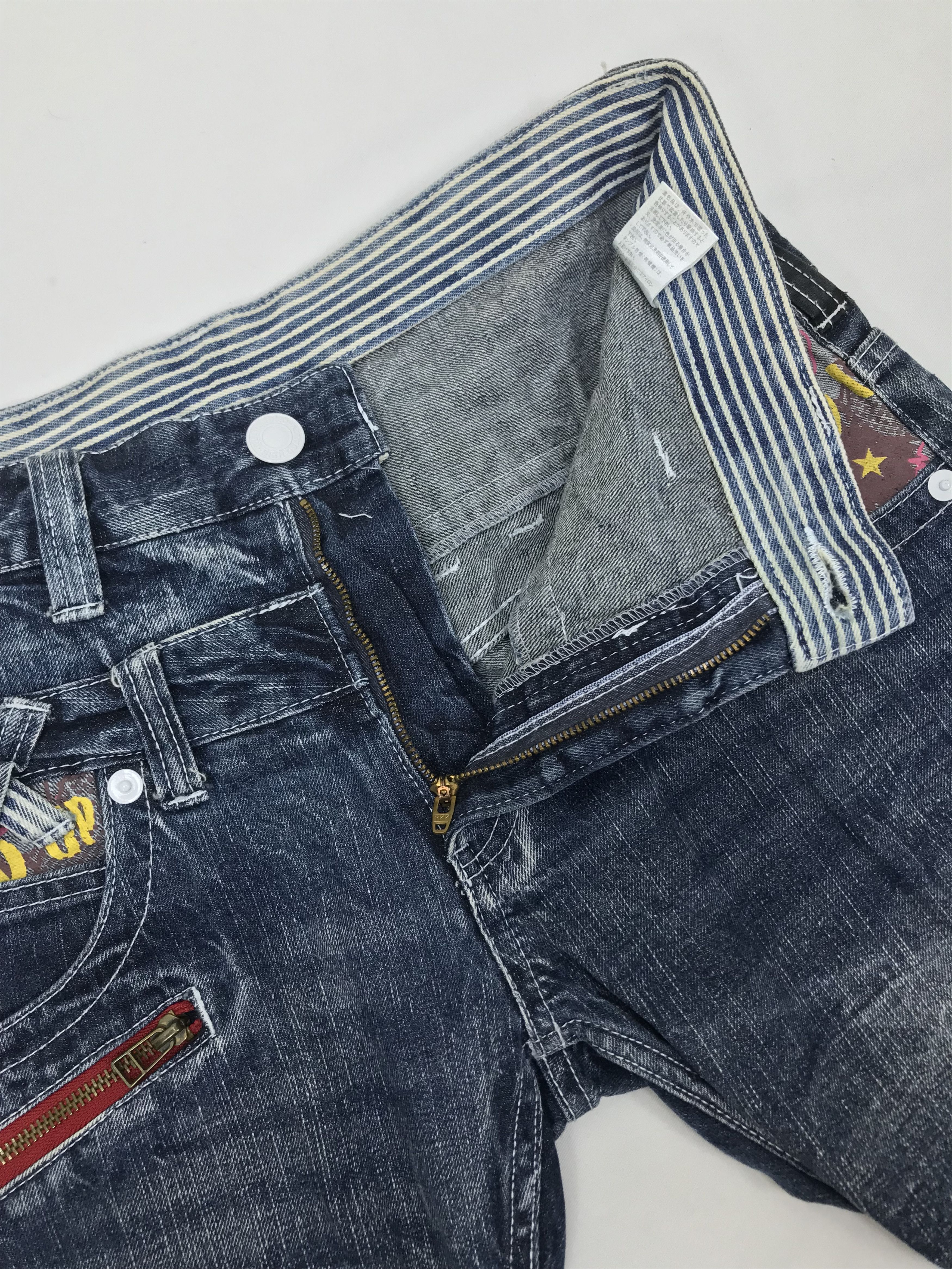 Japanese Brand Vintage Japanese Double Focus Double Waist Jeans Size US 31 - 11 Thumbnail
