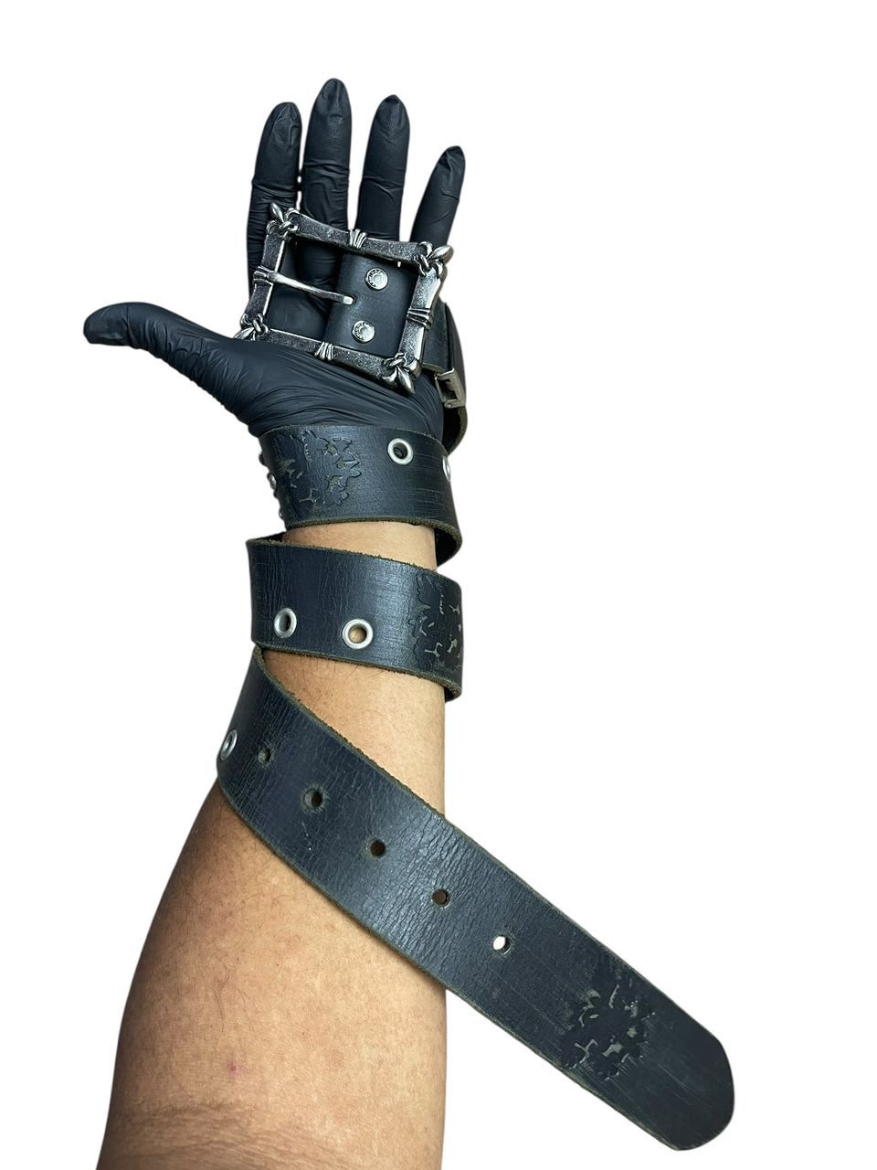 Edwin Vintage Edwin Metal Studded Leather Belts Size ONE SIZE - 2 Thumbnail