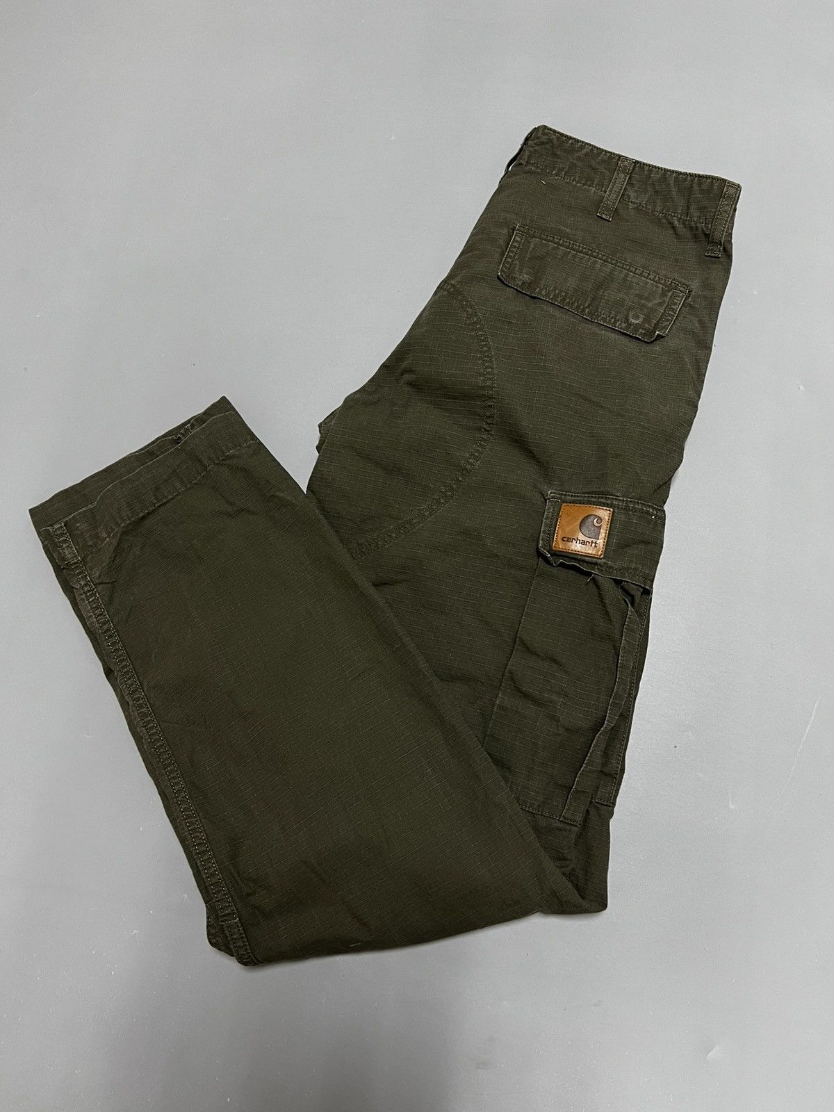 Carhartt × Carhartt Wip × Vintage Carhartt Vintage Cargo Pants Size US 31 - 10 Thumbnail