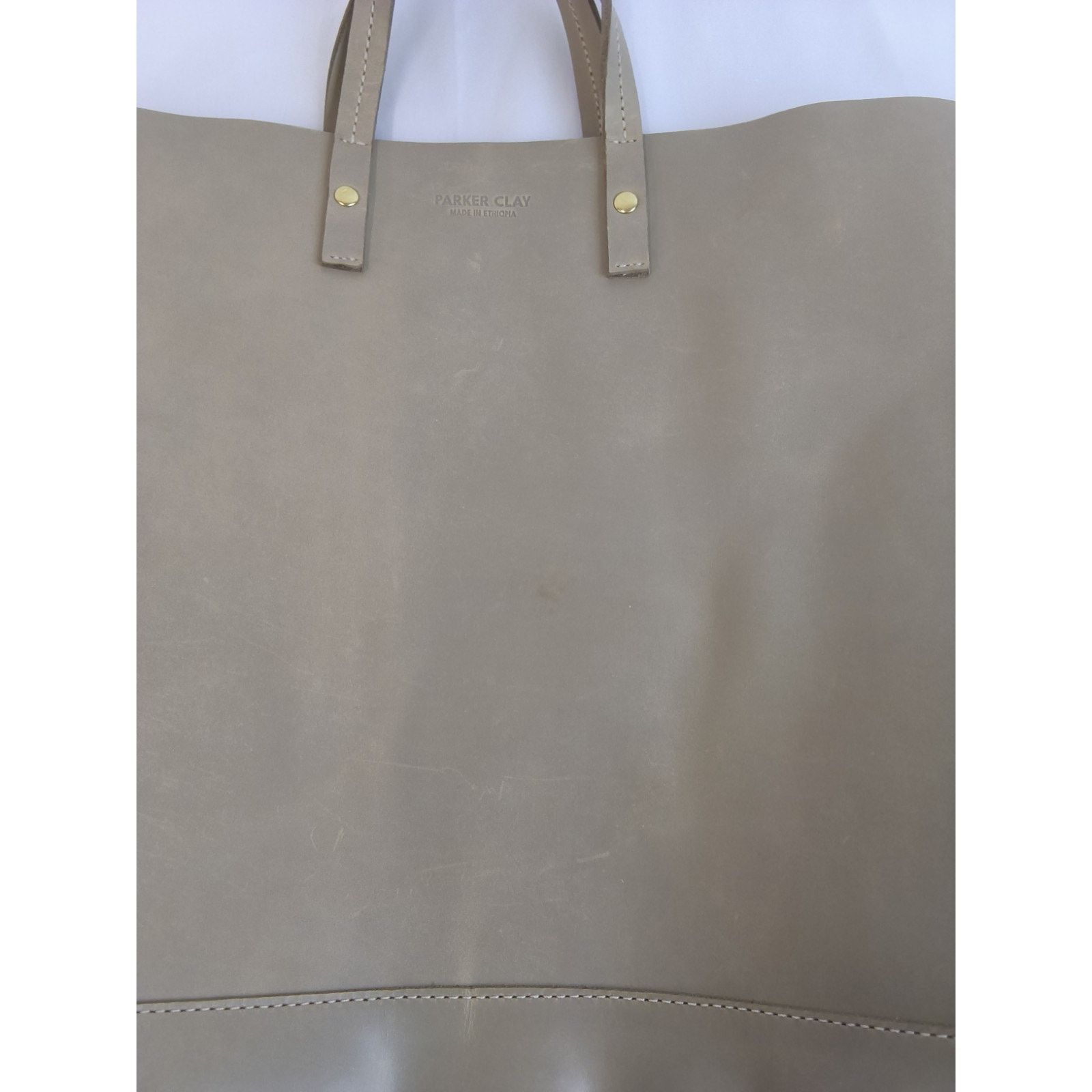 Parker Parker Clay Leather Bag Rectangular Tote Clay with Dust Bag Size ONE SIZE - 8 Thumbnail
