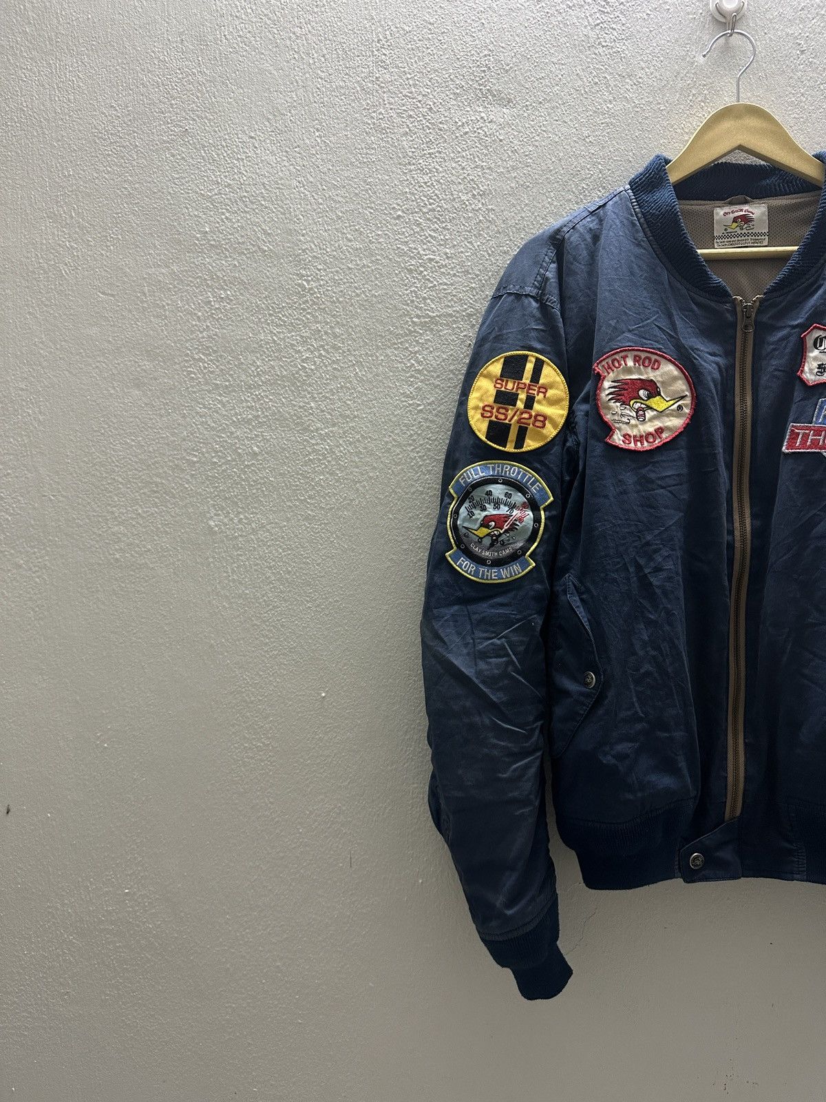 Vintage Vintage Clay Smith Hot Rod Thunder Racing Calif Jacket Size US L / EU 52-54 / 3 - 6 Thumbnail