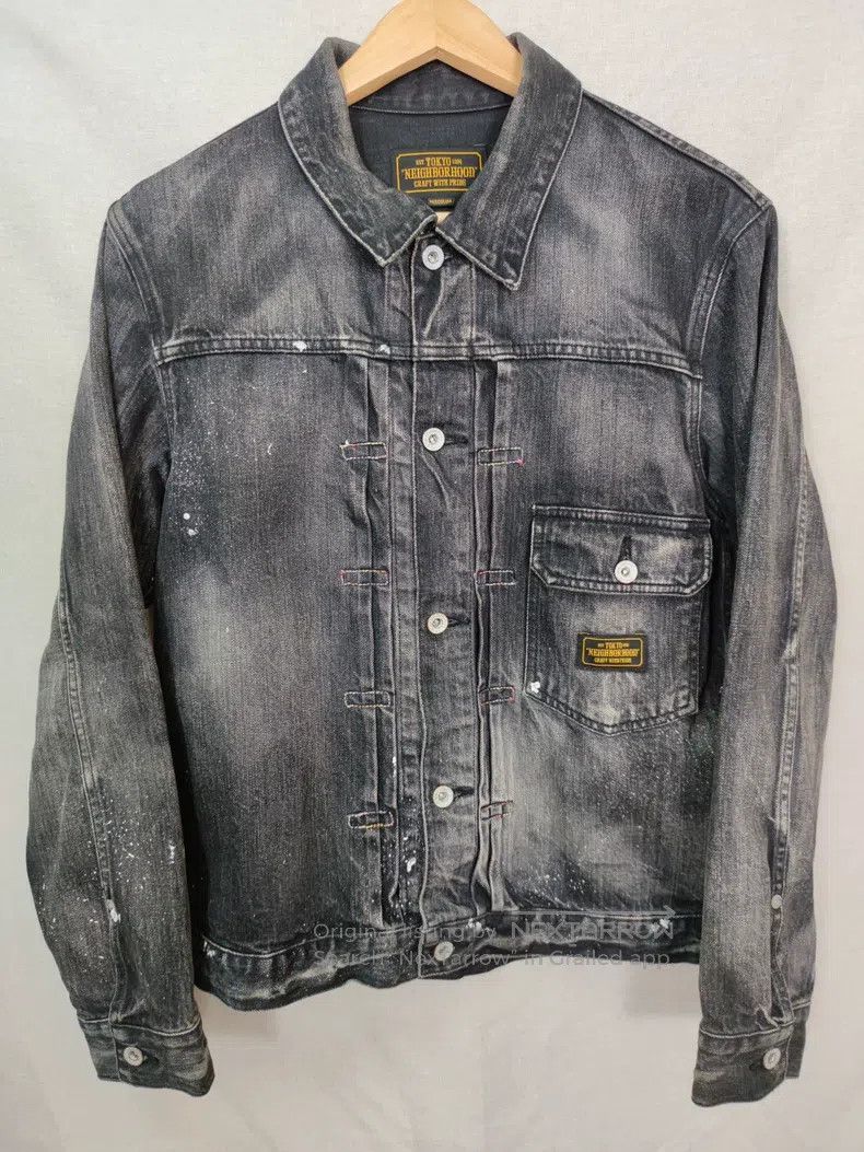 Other Neighborhood 20ss Splatter Denim Jacket Size US M / EU 48-50 / 2 - 1 Thumbnail