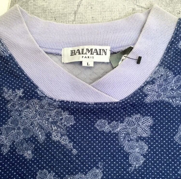 Balmain × Pierre Balmain × Vintage Vintage Pierre Balmain Sweater Size US L / EU 52-54 / 3 - 3 Thumbnail